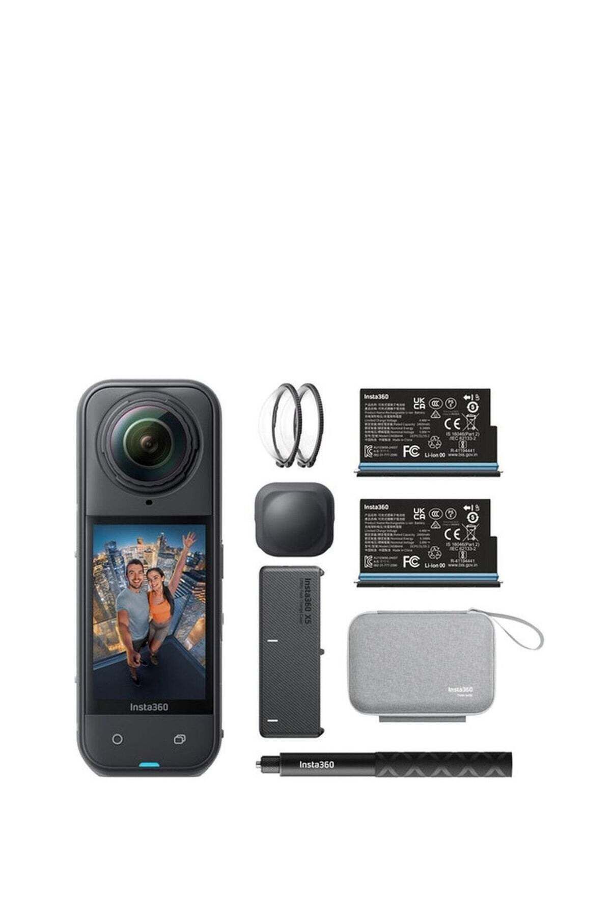 Insta360-X5 Black Action Camera With Essentials Bundle 1