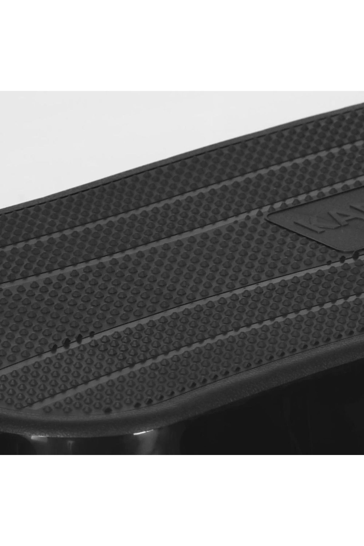 KANGAROO-Black 3-Level Adjustable Exercise Step Stair with Kangaroo Non-Slip 5
