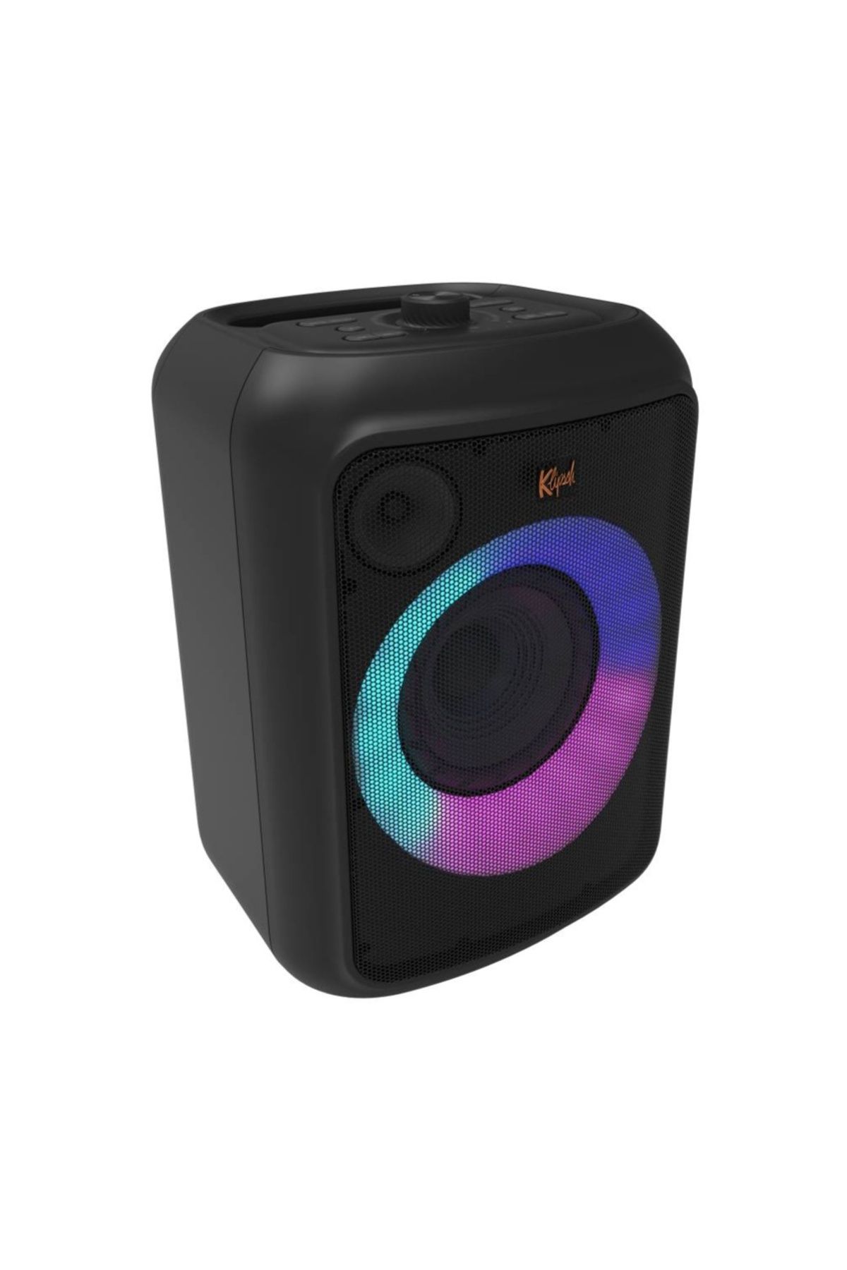 Klipsch GIG XL IPX4, Güçlü Bas, RGB Işık, 8 Saat Pil Ömrü, Taşınabilir Bluetooth Parti Hoparlörü