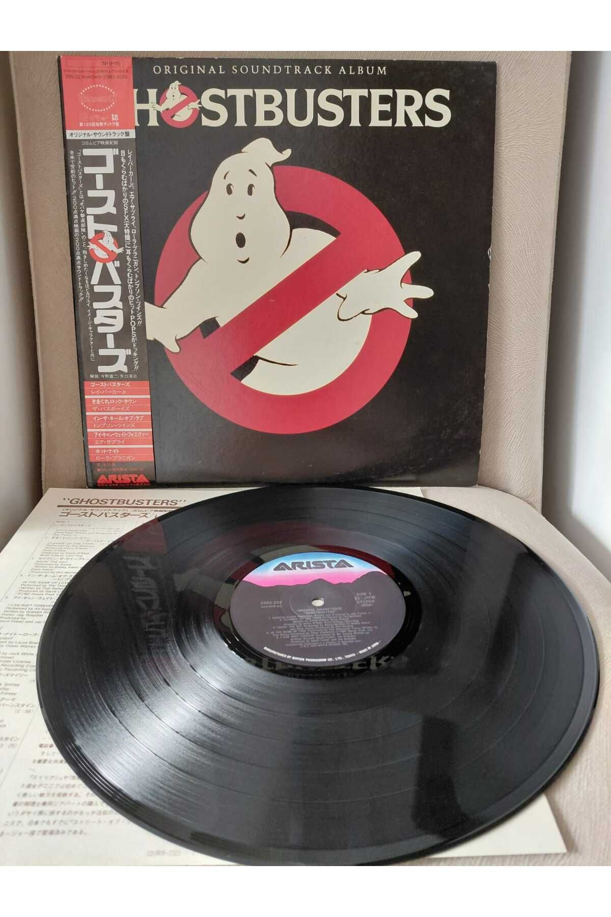 Plakperest Ghostbusters ( Soundtrack ) - 1984 Japonya Basım LP Plak Albüm - Obi’li -2.el