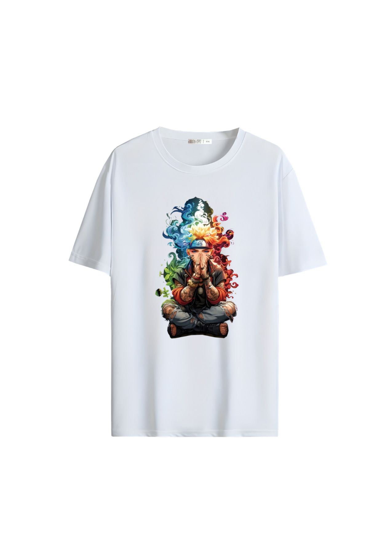 Gölge Store Anime Baskılı Oversize Unisex Tişört