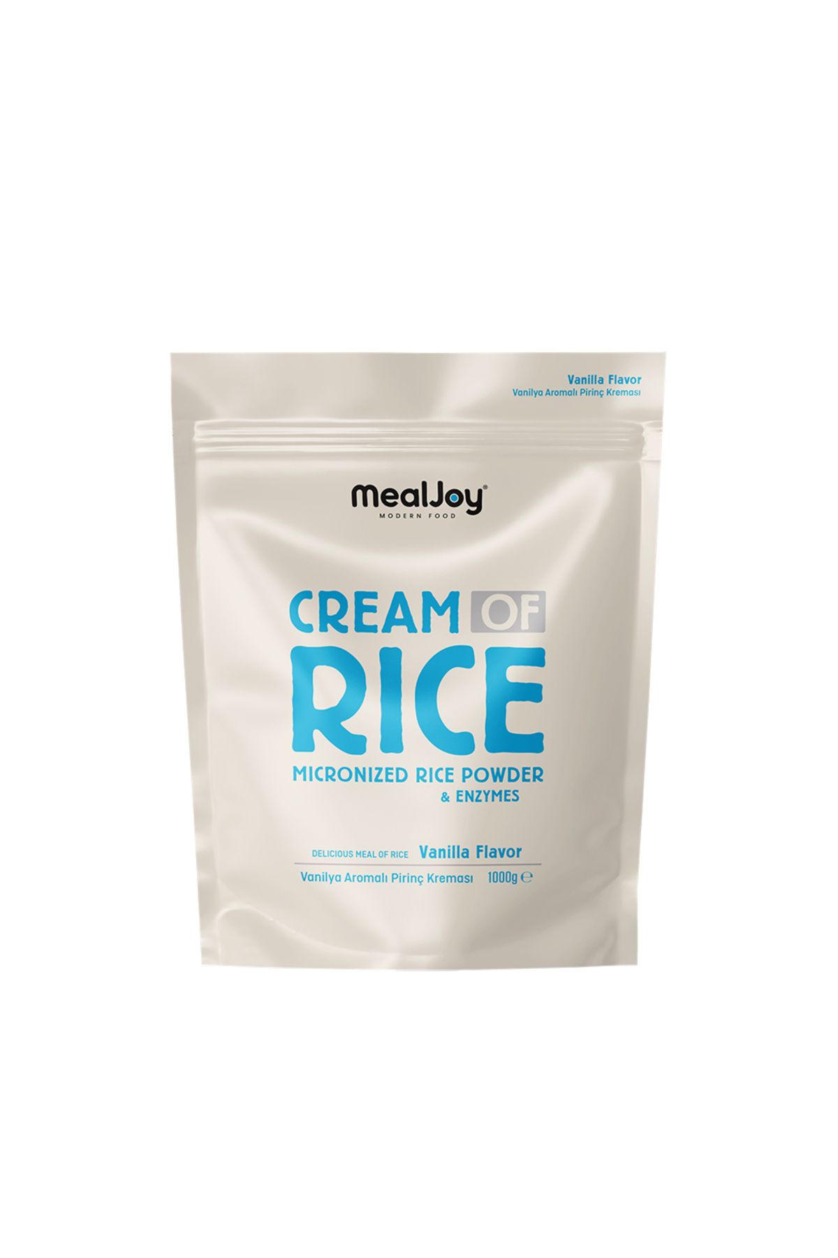 Mealjoy Cream Of Rıce Vanilya 1000g Pirinç Kreması 20 Servis- Karbonhidrat