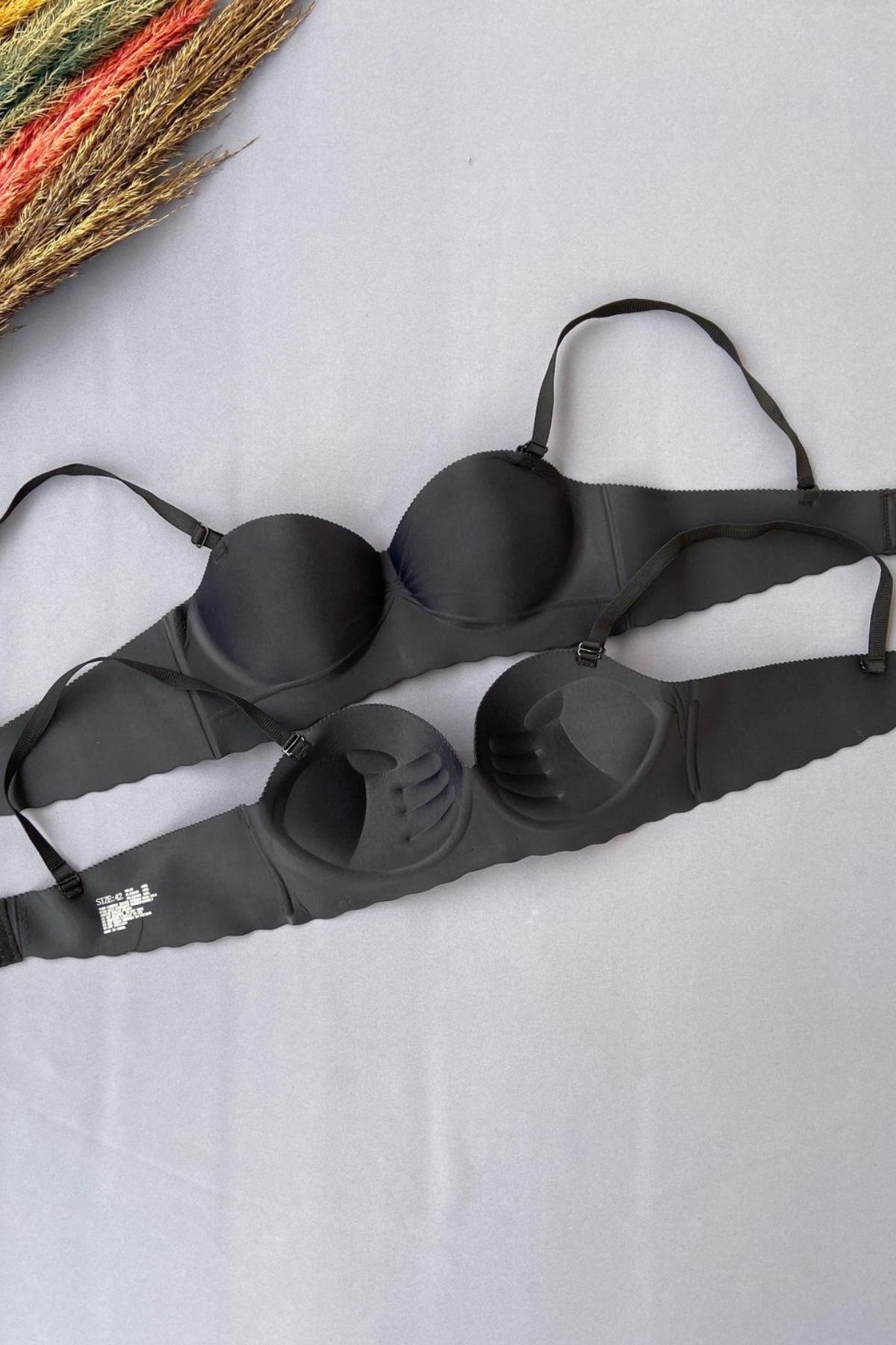 secretlace Kadın Push Up Lazer Kesim Sütyen