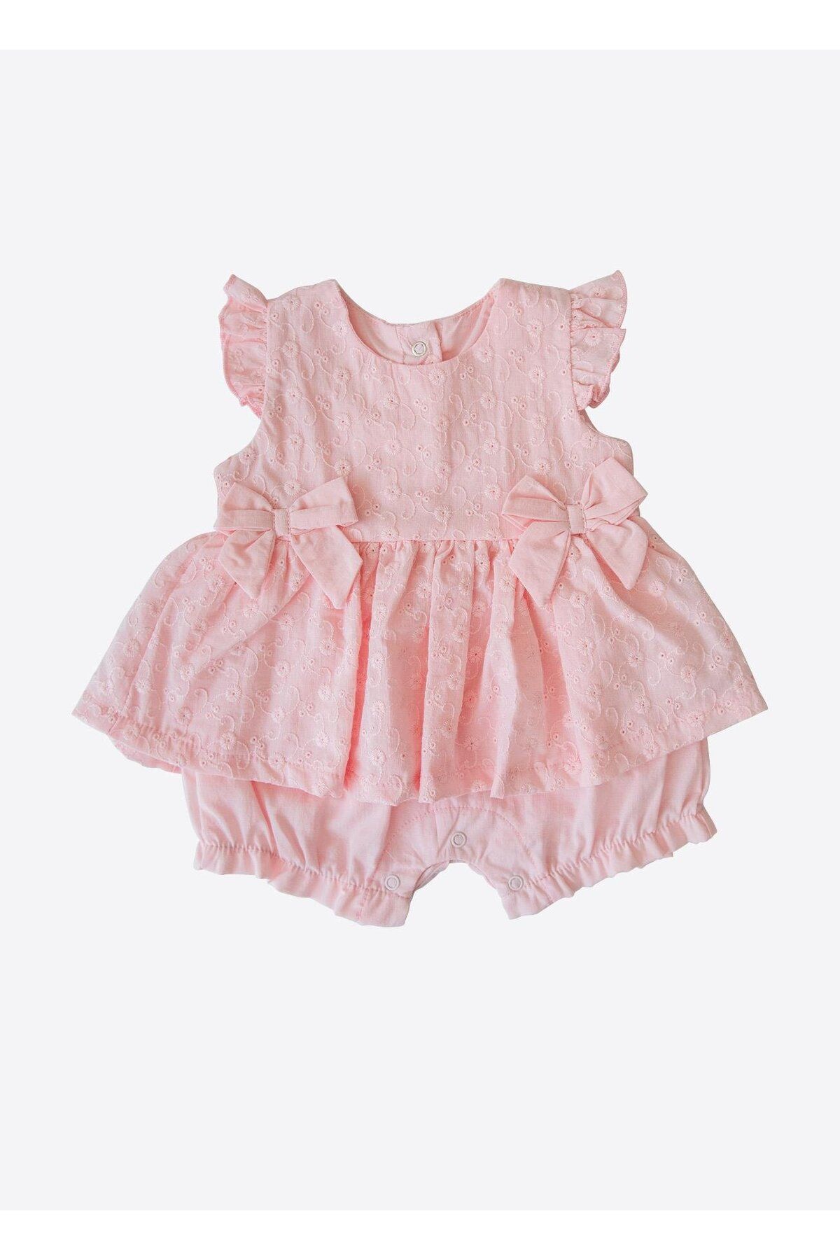 kitikate Organik Bangi Şort Elbise Pembe