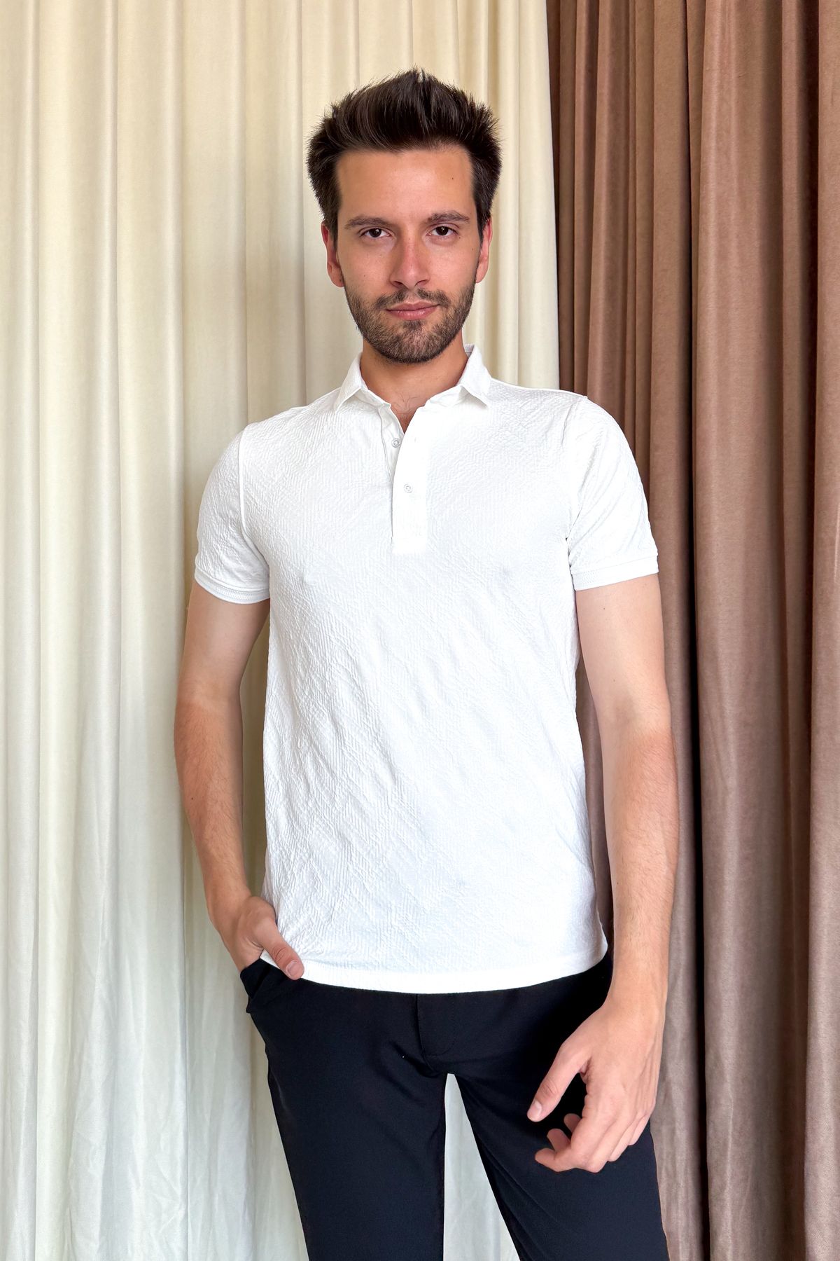 ModaPlaza Erkek Polo Yaka Tshirt 2532