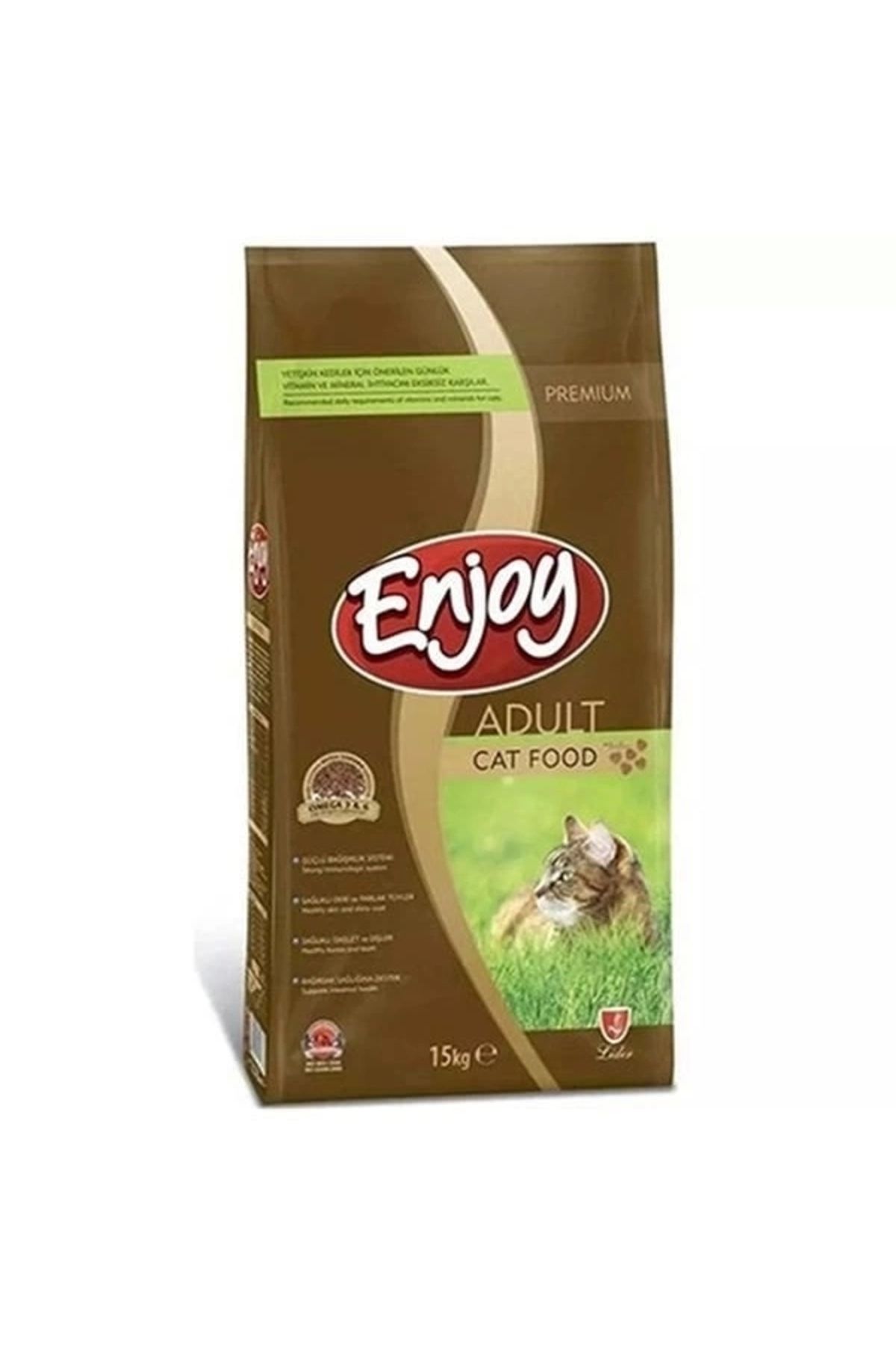 thebestnzm Enjoy Tavuklu Yetişkin Kedi Maması 15 Kg