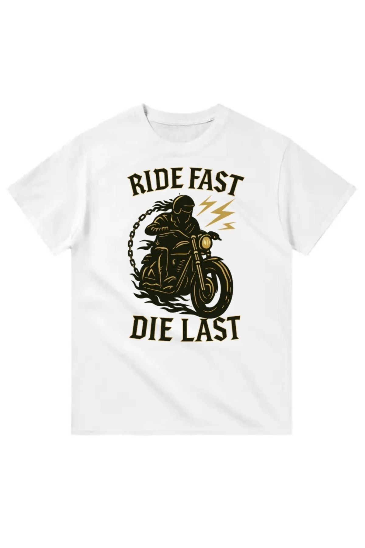 Yeta Ride Fast Die Last Tişört