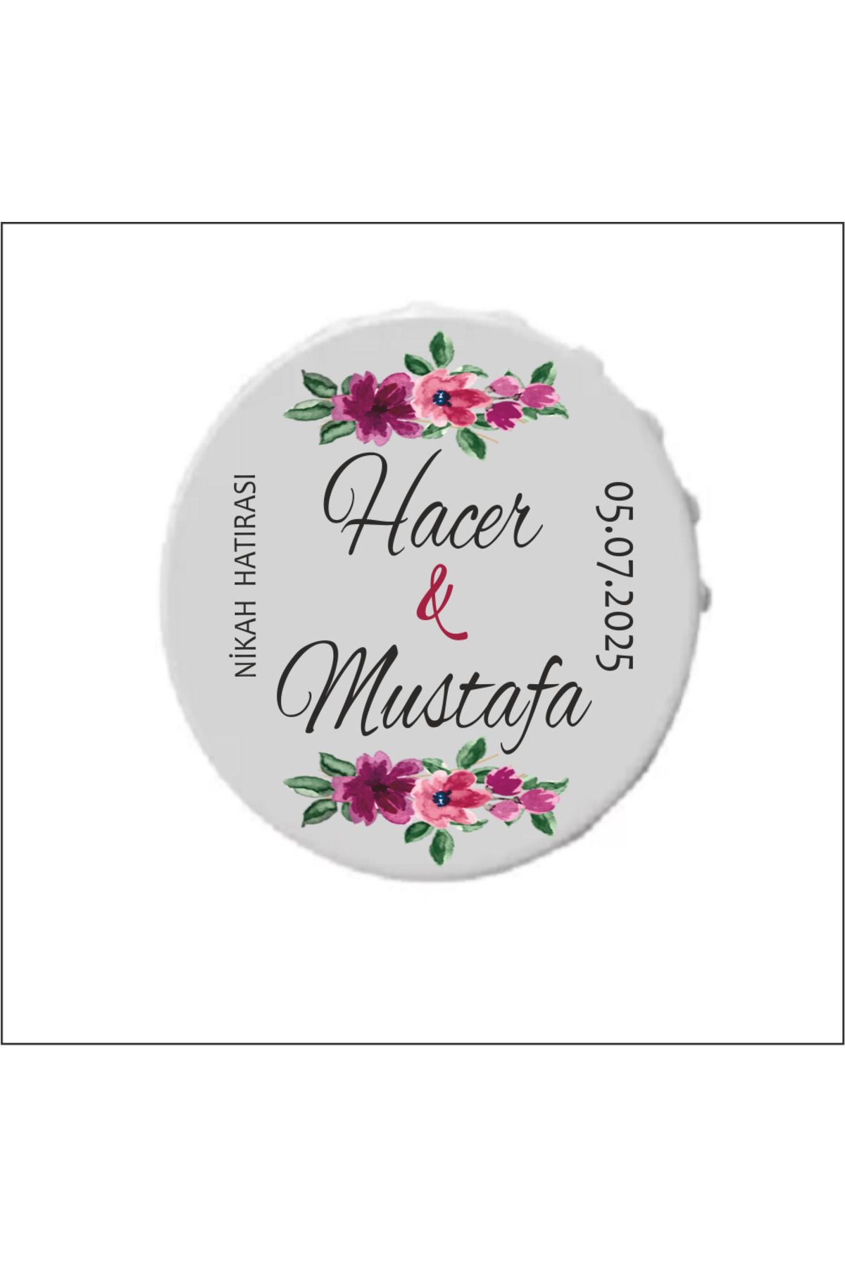 bertekdijital Bertek Dijital 10 Adet Düğün Nişan Nikah Kapak Magnet Açacak Kp06-10