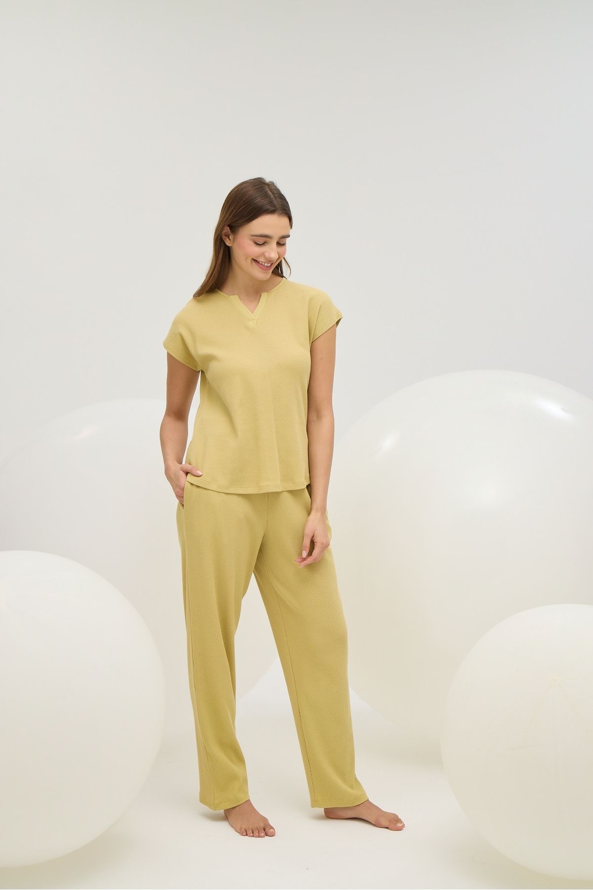 Sevim-SEVİM 16793 SET Pijamale FEMEI 25A 4
