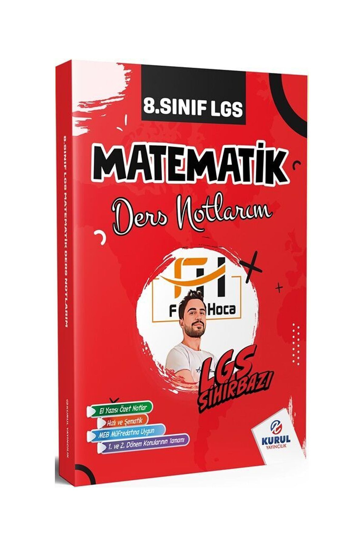 Kurul Yayıncılık KURUL - LGS SİHİRBAZI 8.SINIF MATEMATİK DERS NOTLARIM 2025