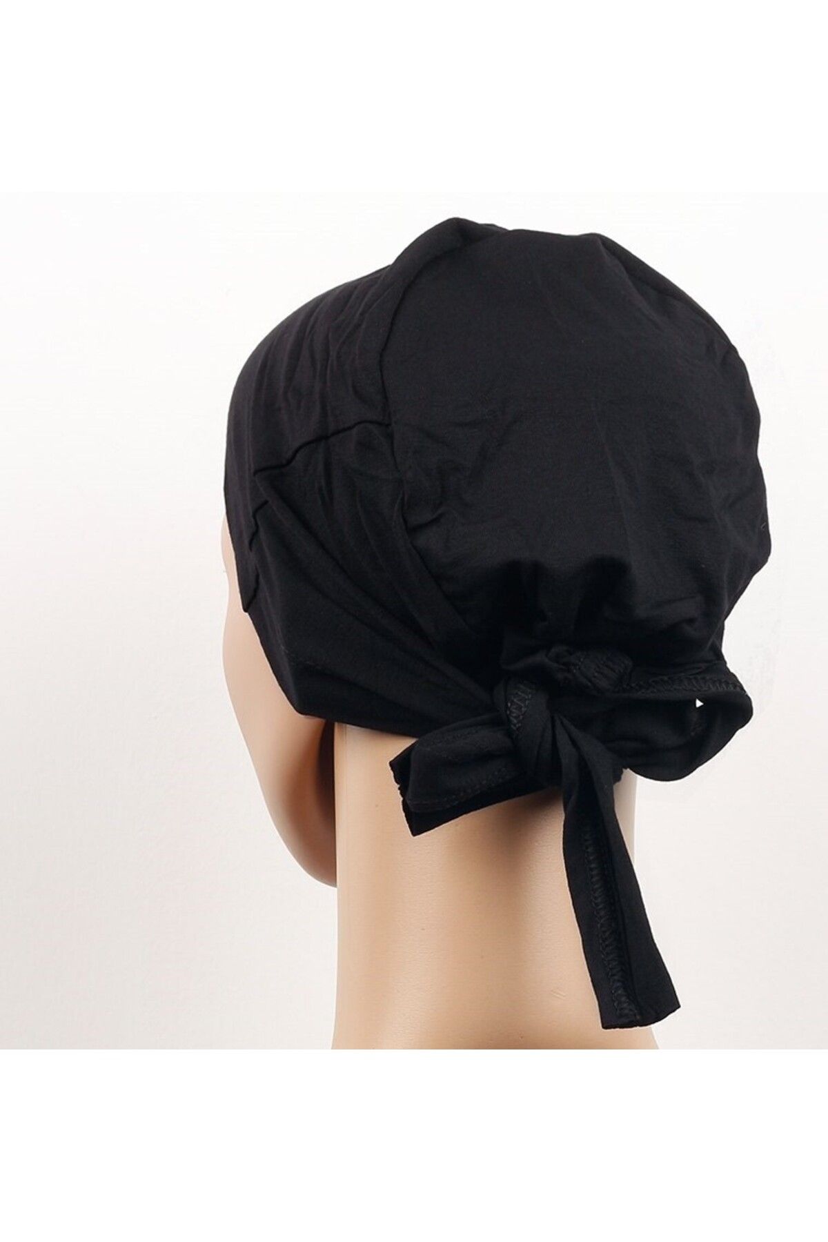 melfxxl eticaret Dikişsiz Bağlamalı Tesettür Bone - Bağlamalı Bandana