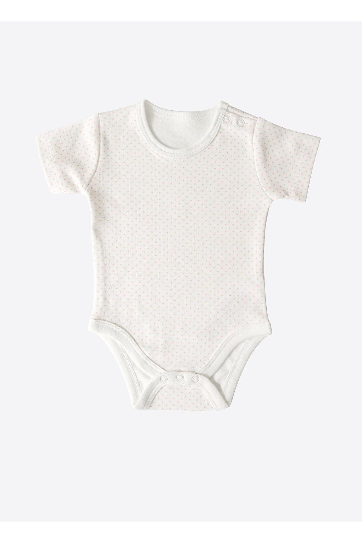 kitikate Organik New Dreams 3'lü Kısa Kol Body Pembe fotoğrafı 2 (önizleme)