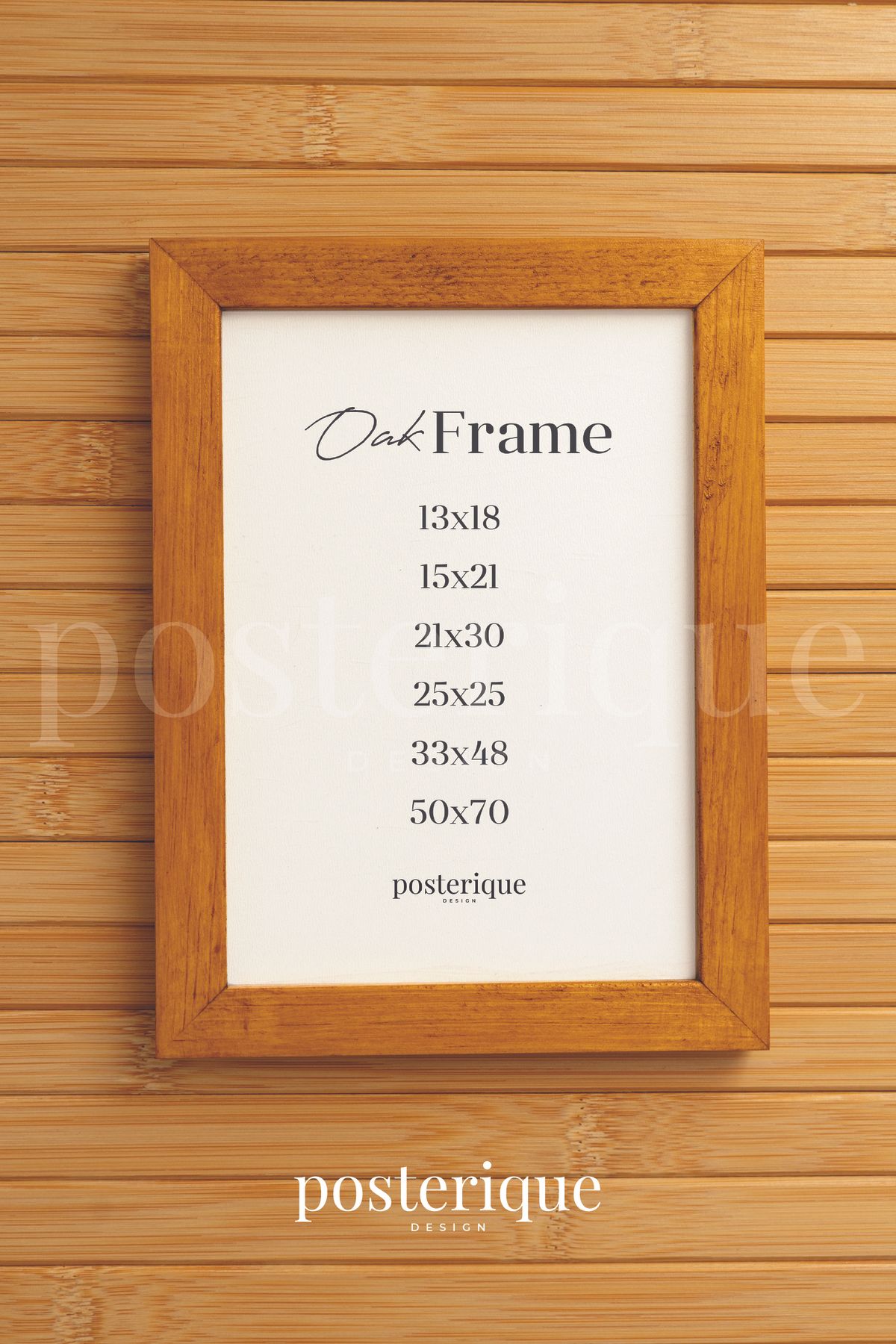posterique Ahşap Çerçeve Boş Çerçeve Postersiz Çerçeve Boş Tablo Boş Çerçeve
