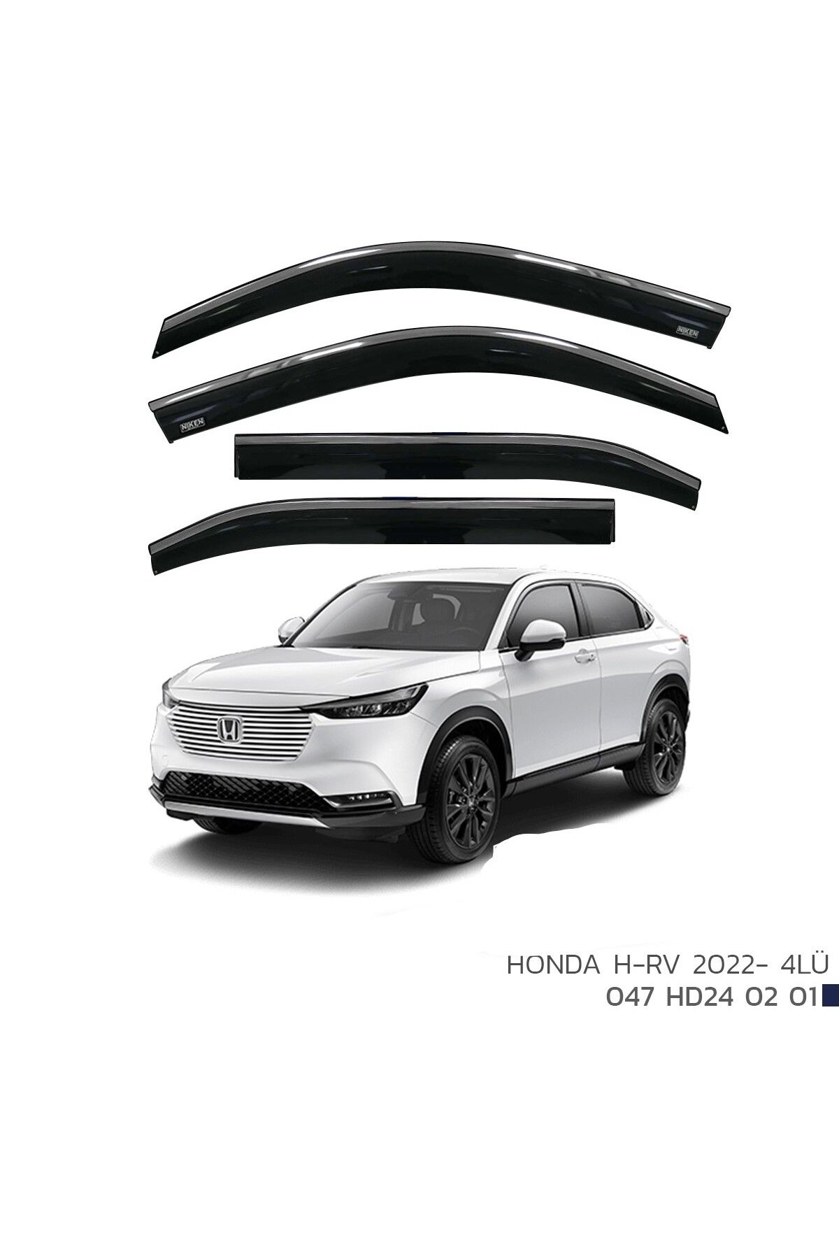 Niken HONDA H-RV KROMLU CAM RÜZGARLIĞI 2022 2023 2024 2025 2026