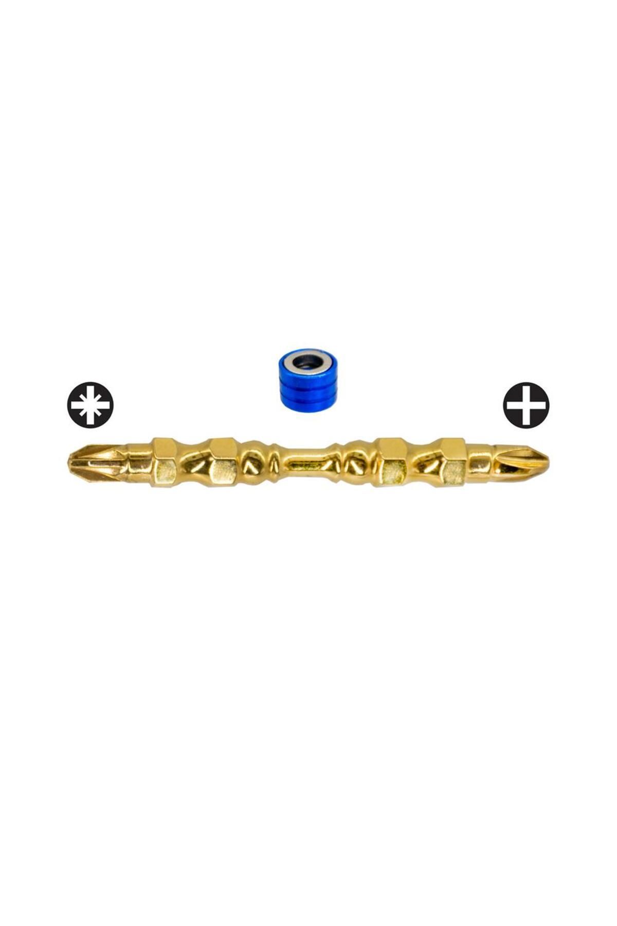 Master 530407 Çift Taraflı Mıknatıslı Bits Uç Pz2/Ph2 x 65 mm