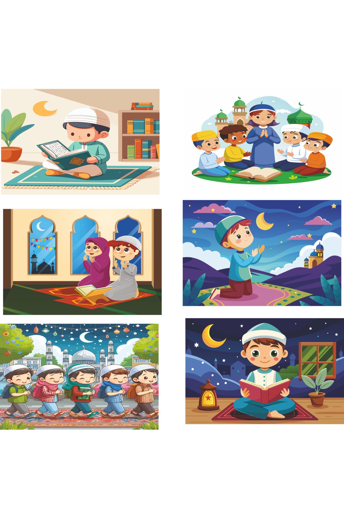 Eğlenceli tasarımlar Kuran Temalı Ahşap Puzzle
