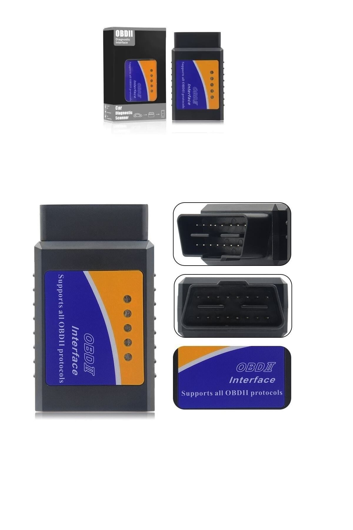 vgate icar Obd-II 1.5V Bluetooth Bağlantılı Pıc18f25k80 Chipli Pyren-Ddt4all-carista6.3-Torque Uyumlu