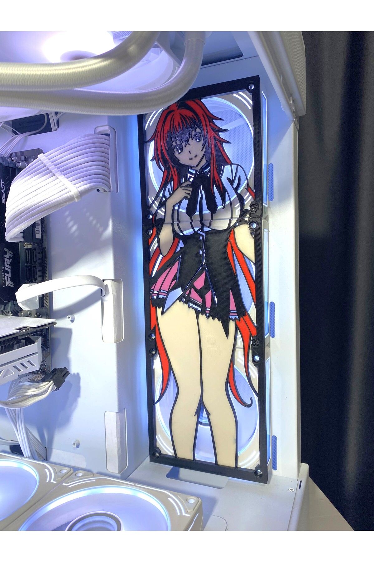 Caseybox Rias Gremory 120x360 Mm Oyun Pc Aksesuarı, Masaüstü Bilgisayar Kapağı