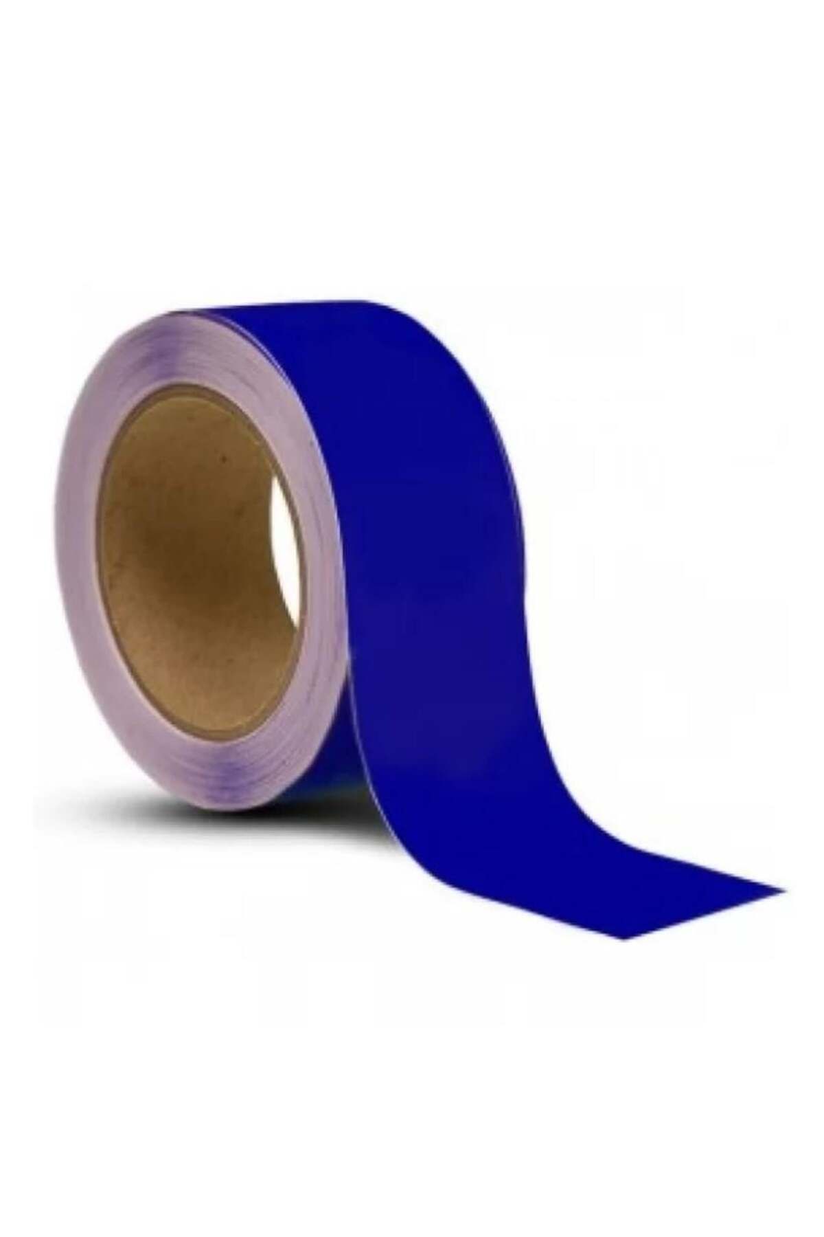 Toptan Bulurum Yer İşaretleme Bandı Mavi 50 mm 30 Metre