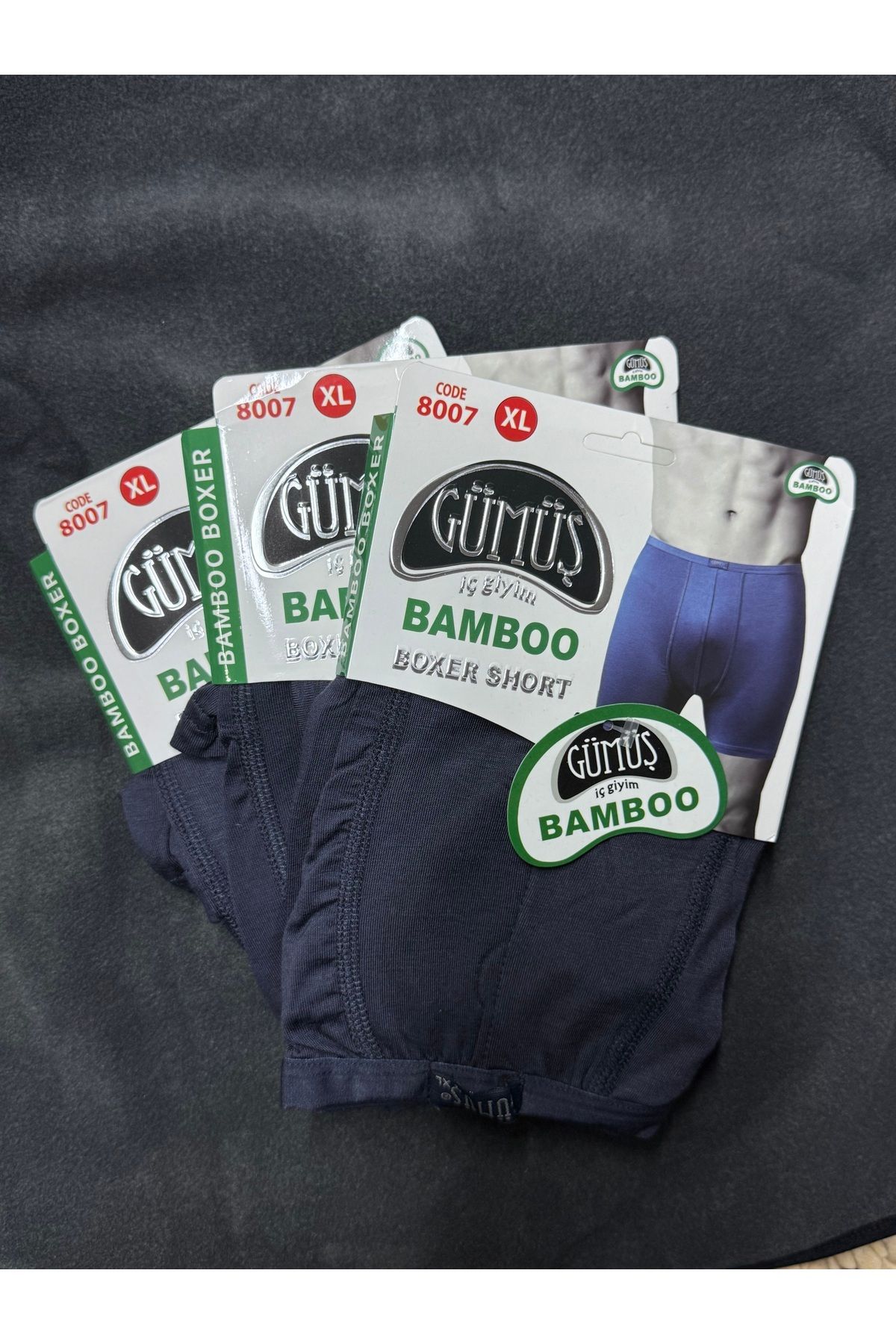 5.MEVSİM Gümüş Bambu Boxer - Tekli
