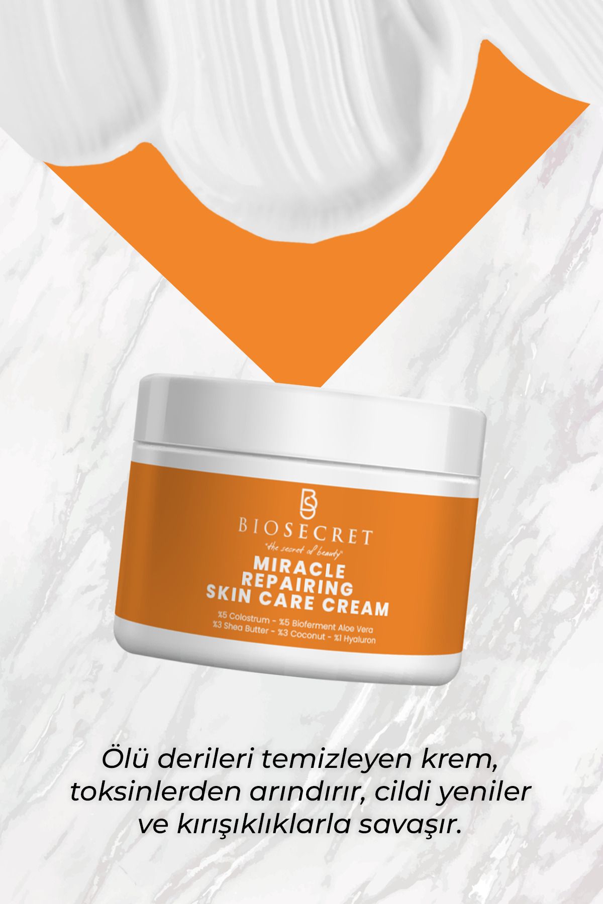 Biosecret Mucizevi Onarıcı Cilt Bakım Kremi 100ml