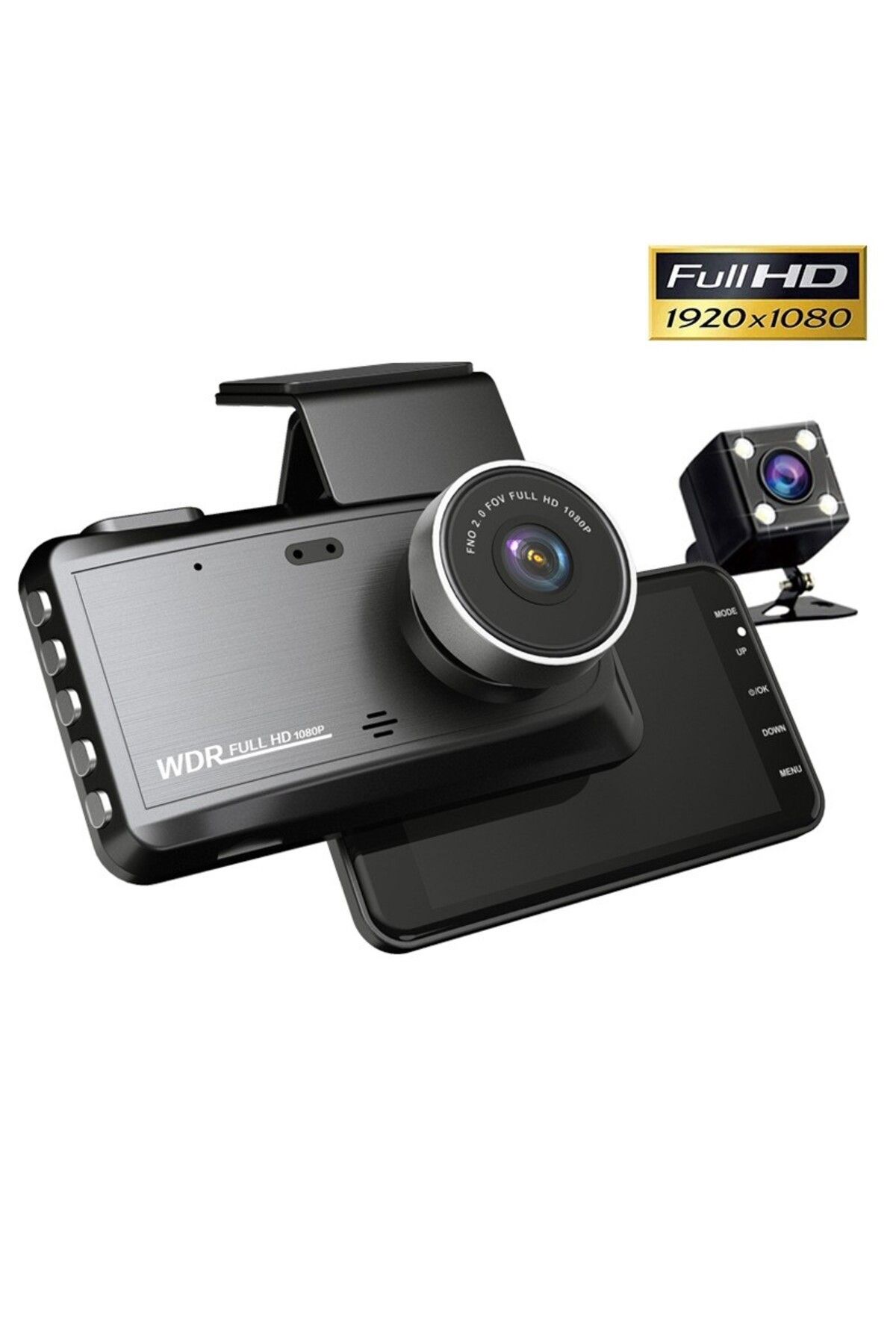 Life Tuning 4 inç DVR ayarlanabilir kameralı+geri görüş / GUPR96