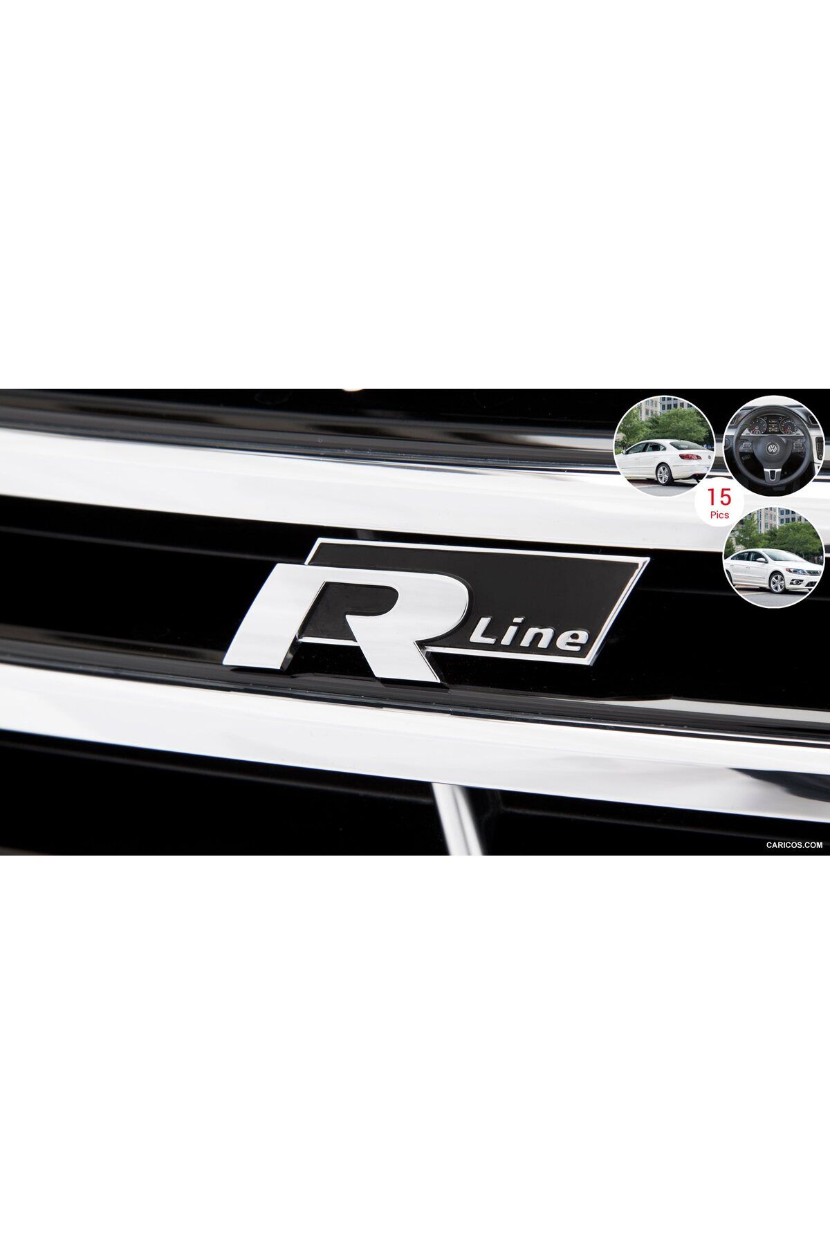 Otovo Sportif R-Line Oto Logosu - Siyah