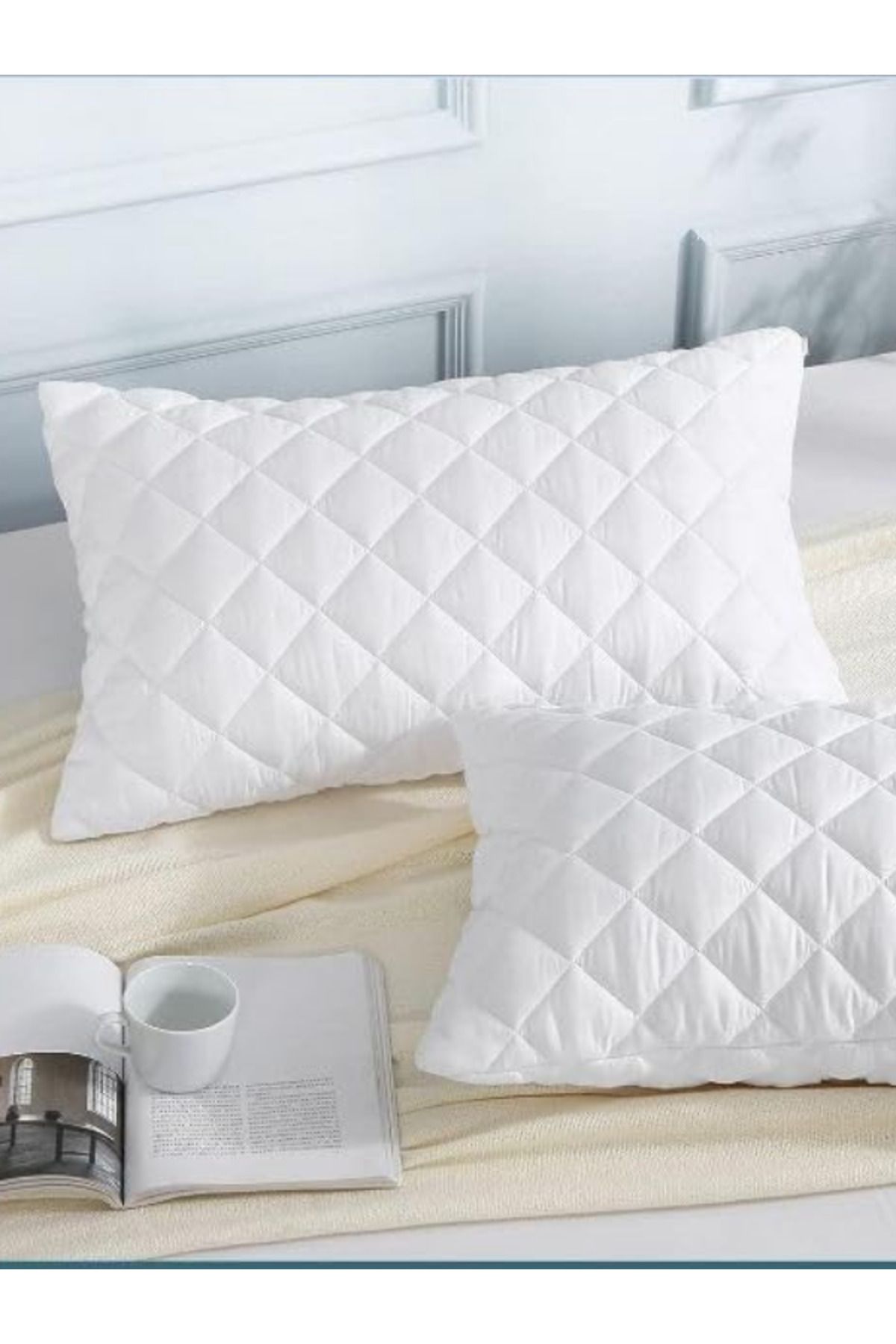 biomood Trend Ortapedik Yastık %100 Silikon Dolgu Ultra Sonic & Hava Sirkülasyonlu Microfiber Kumaş