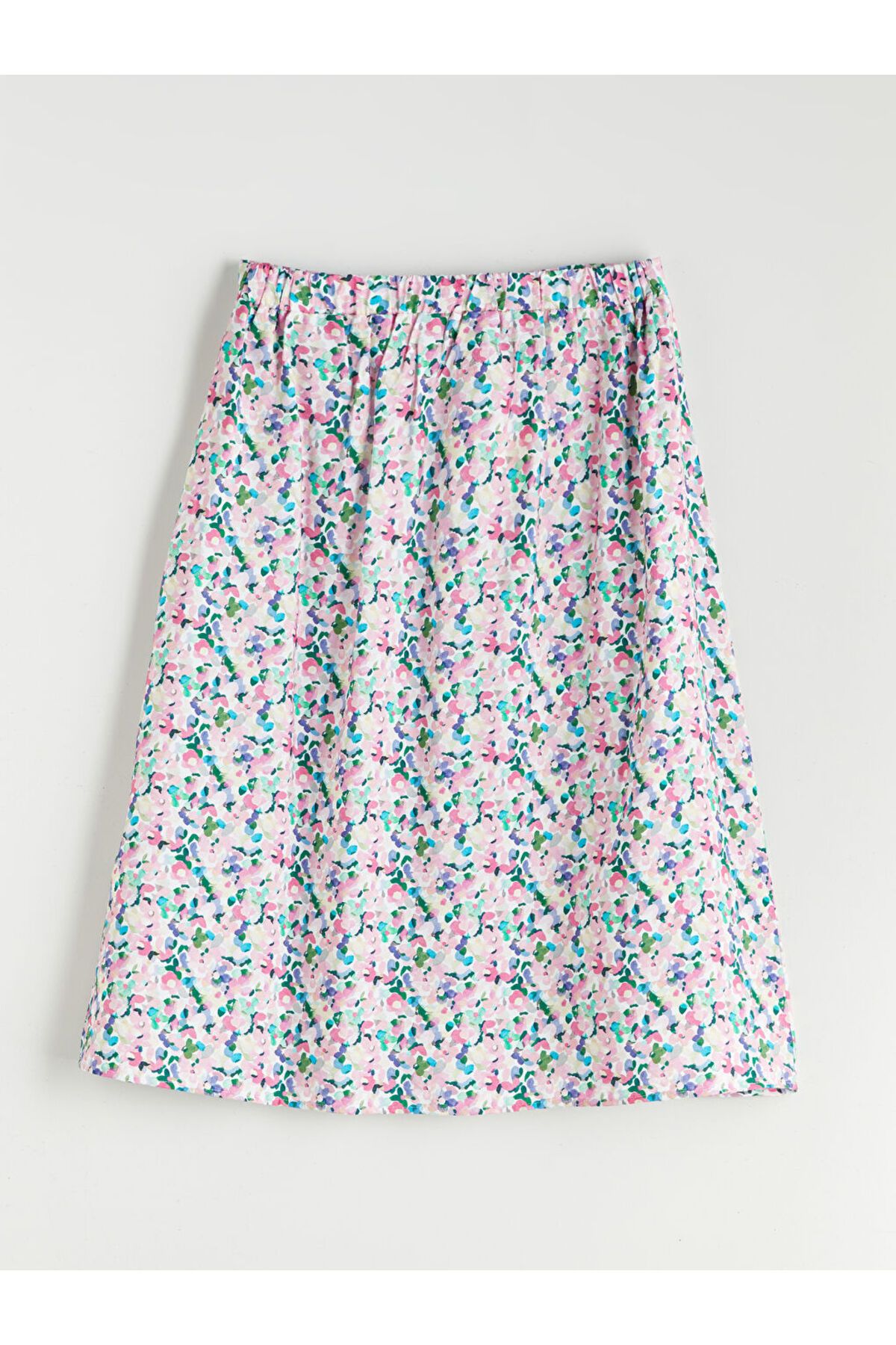 LC Waikiki-Lcw Floral A-Line Skirt with Elastic Waist 6