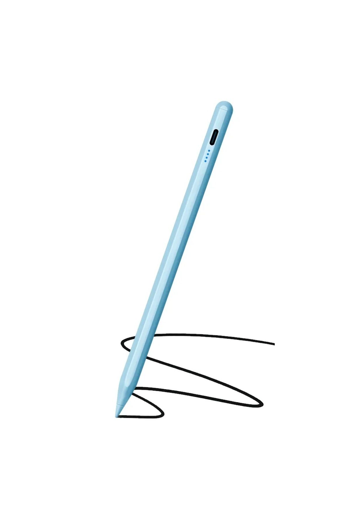 UnDePlus Mıknatıslı Stylus Kapasitif Dokunmatik Kalem Tüm Cihazlar Telefon ile Uyumlu Çizim Tasarım Tablet Ka