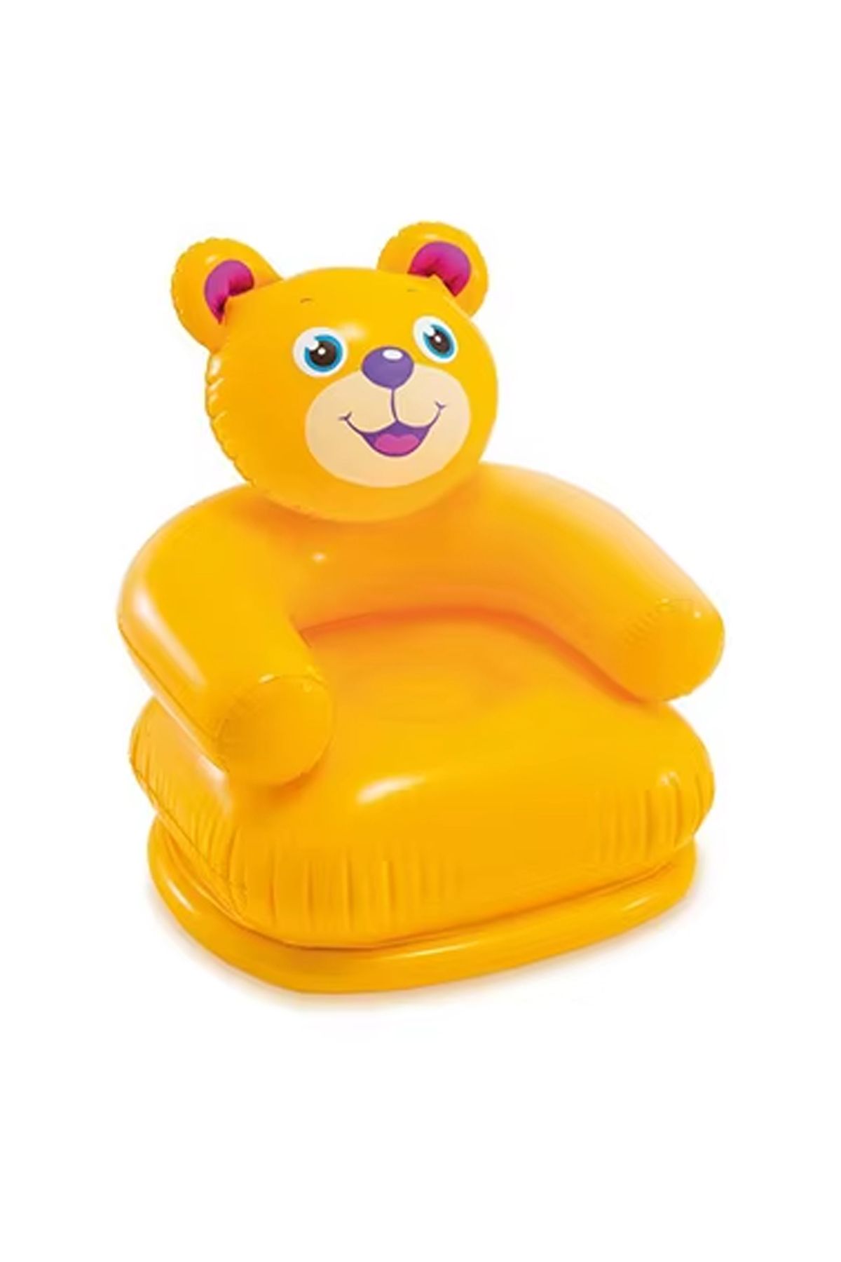 direkstoktan Çocuklar İçin Şişme Koltuk Ayıcık Şekilli - İntex 68556 Happy Animal Chair