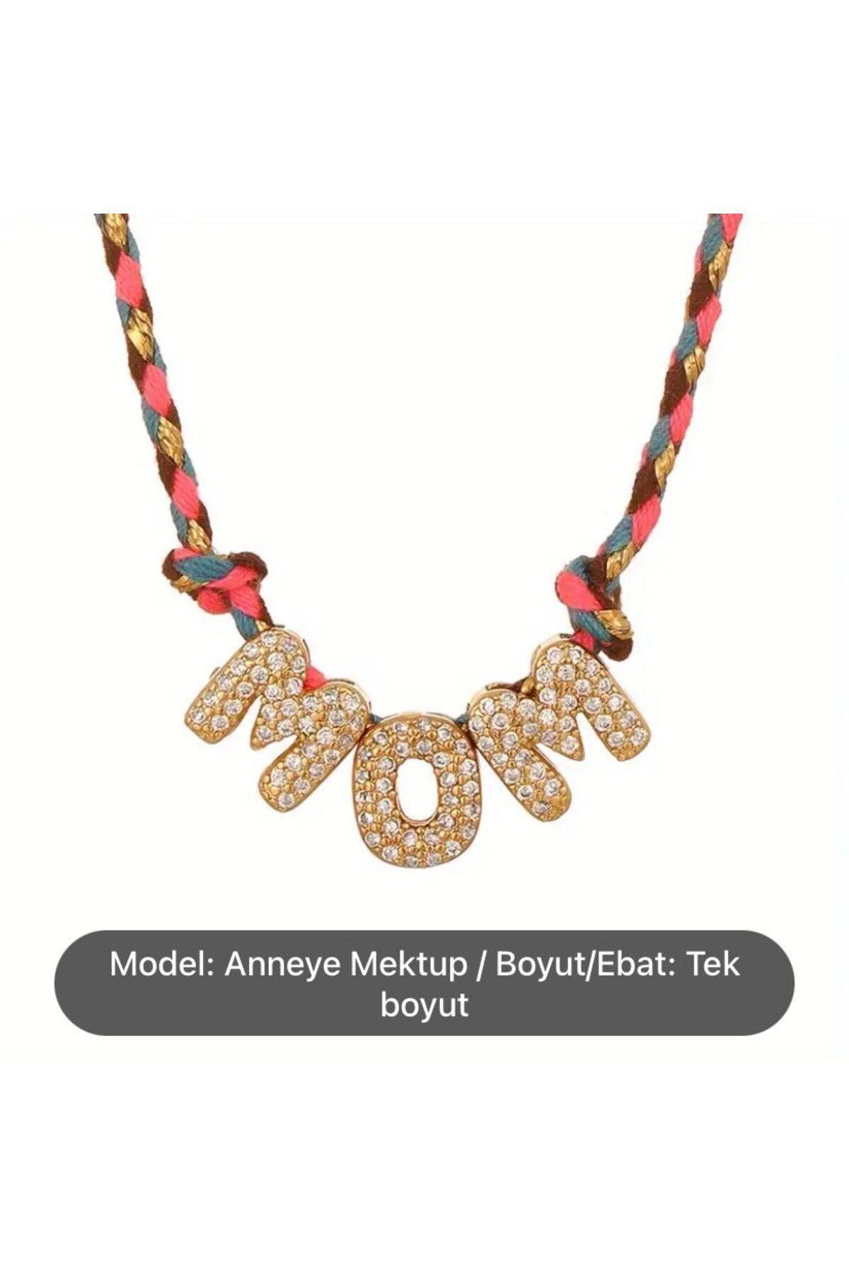 COUSİN STORE MOM TAŞLI KOLYE