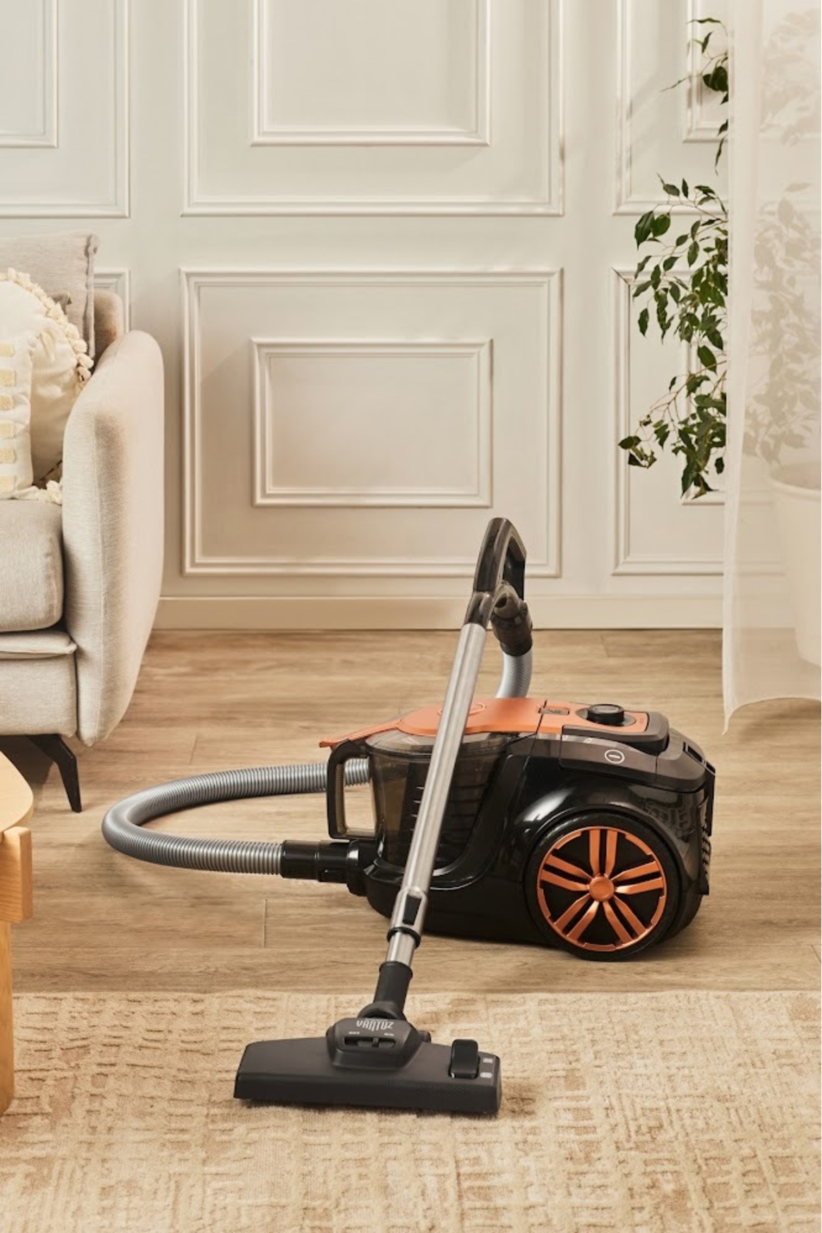 Karaca Vantuz Smax Geniş Toz Hazneli Elektrikli Süpürge Copper 2.8 L
