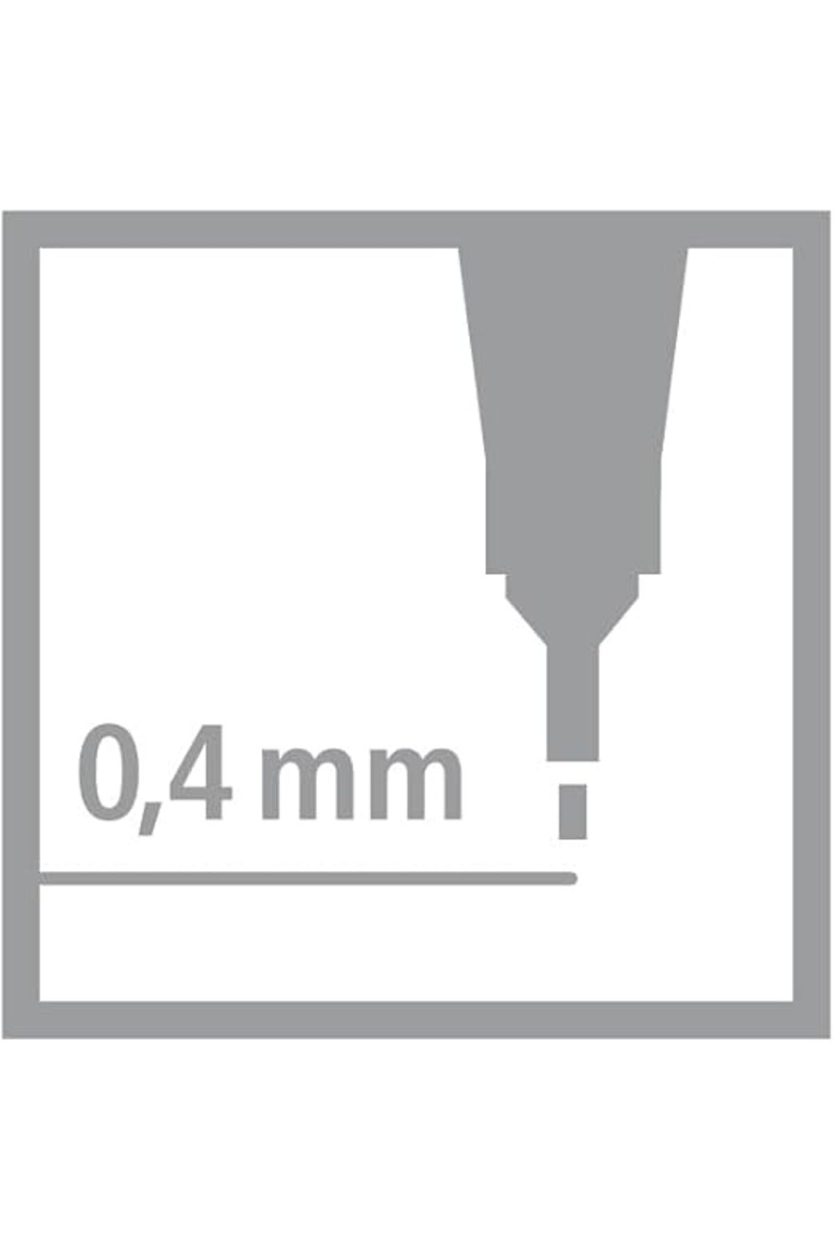Stabilo-- Fine Felt Tip Pen - Point 88 - Blue Black 5