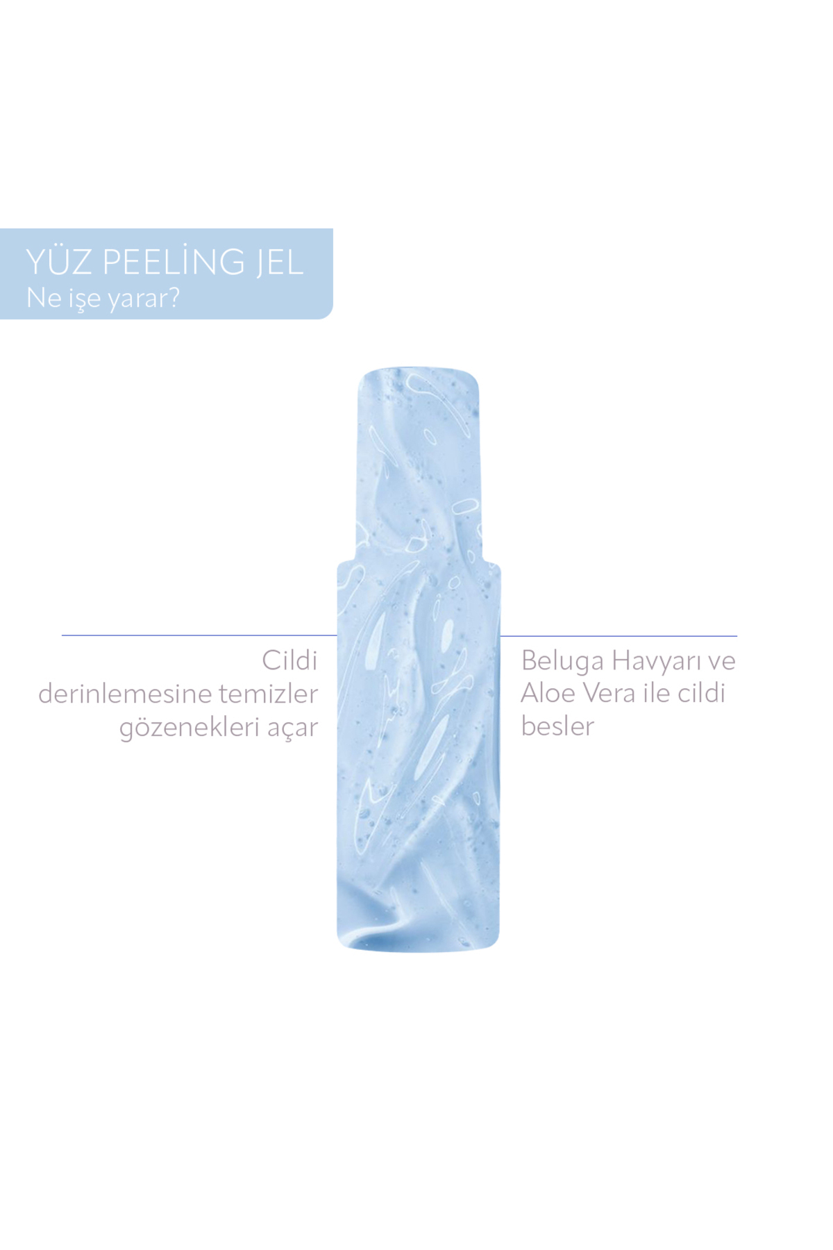 Arındırıcı ve Aydınlatıcı Yüz Peelingi Beluga Havyarı Özlü Coenzyme Q10 100 ml — YP01 — تصویر 5 از 7
