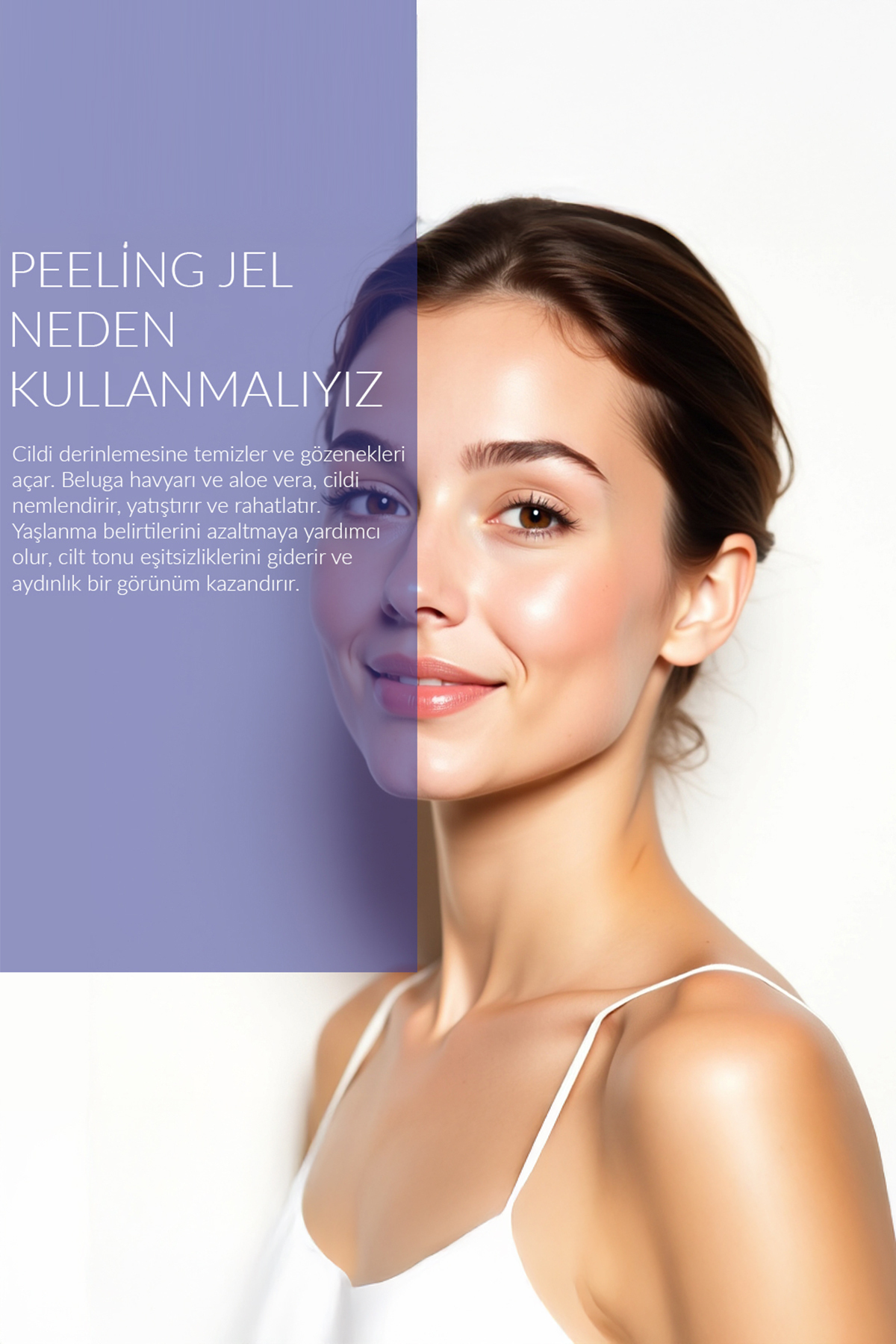Arındırıcı ve Aydınlatıcı Yüz Peelingi Beluga Havyarı Özlü Coenzyme Q10 100 ml — YP01 — تصویر 6 از 7