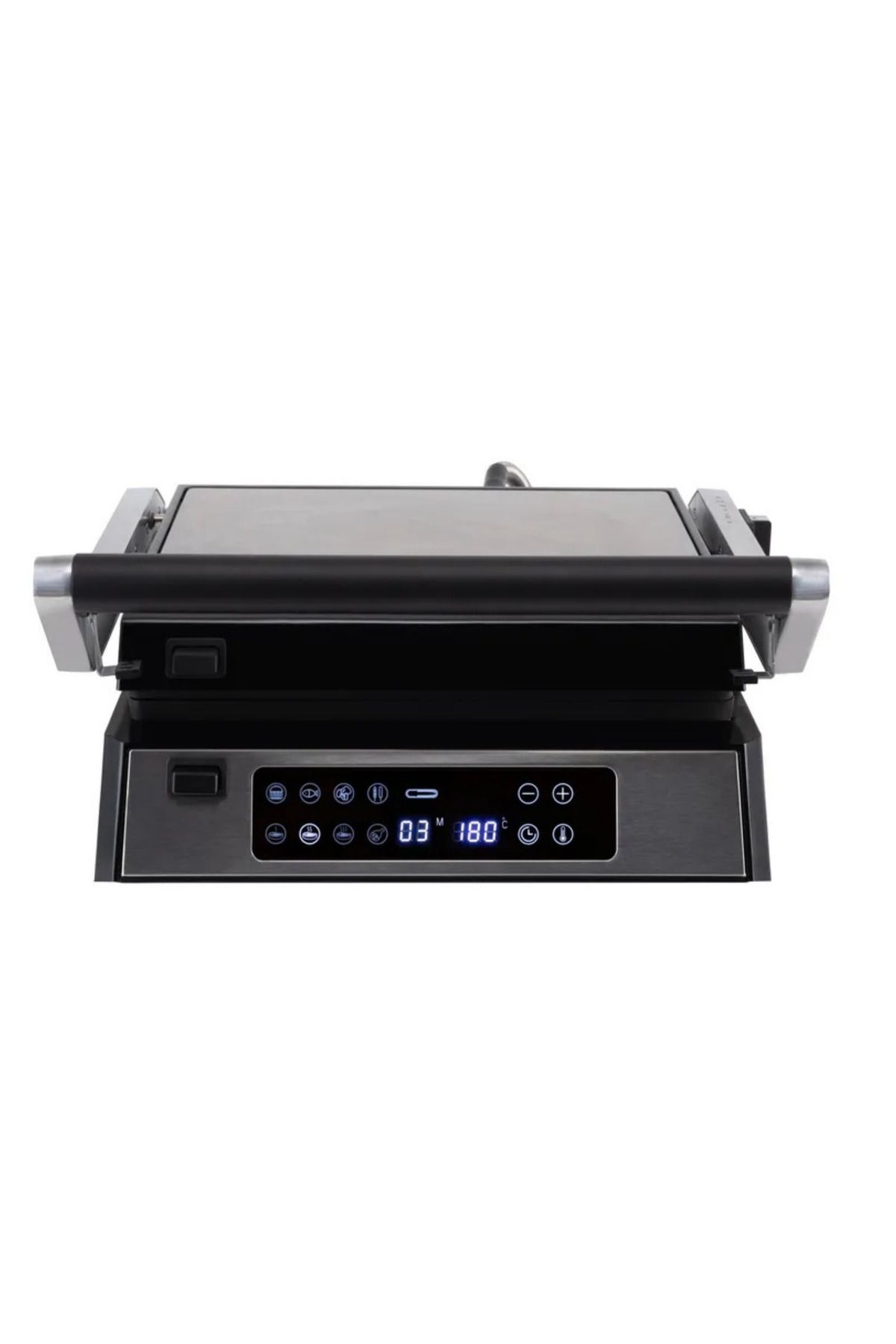 Luxell Lxtm-03 2200 Watt Izgara Ve Dijital Tost Makinesi Izgara Için 180° Açılabilir