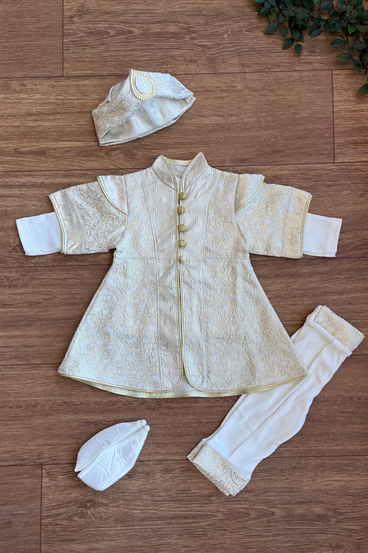 Cherub Baby Erkek Bebek Mevlütlük Şehzade Sünnetlik Sünnet Kıyafeti Erkek Çocuk Hediye Bebek Hediyelik fotoğrafı 2 (önizleme)