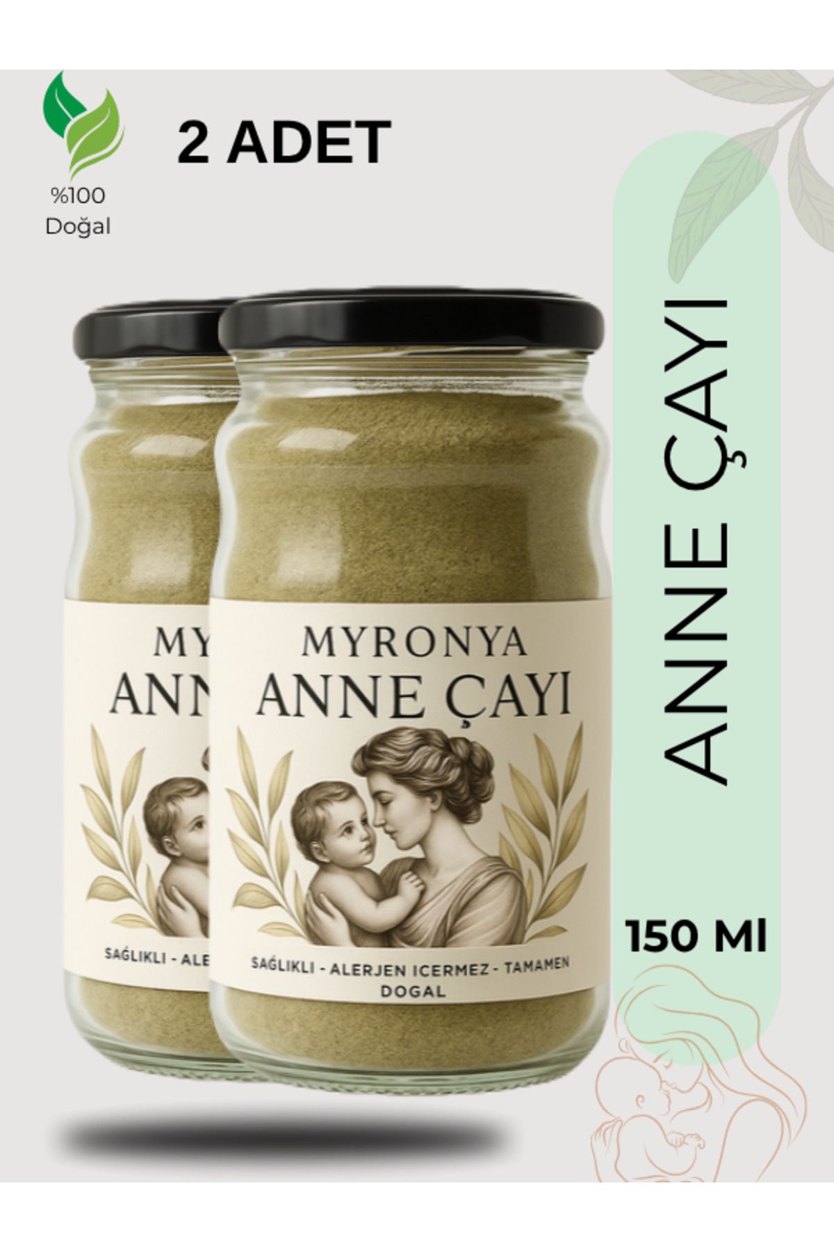 myronya Anne Sütü Arttırmaya Yardımcı Çay ( 2 Adet )