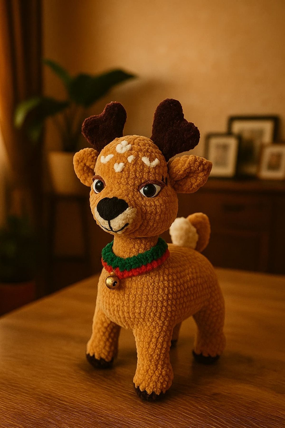 ZDL DERİ Amigurumi Sevimli Geyik