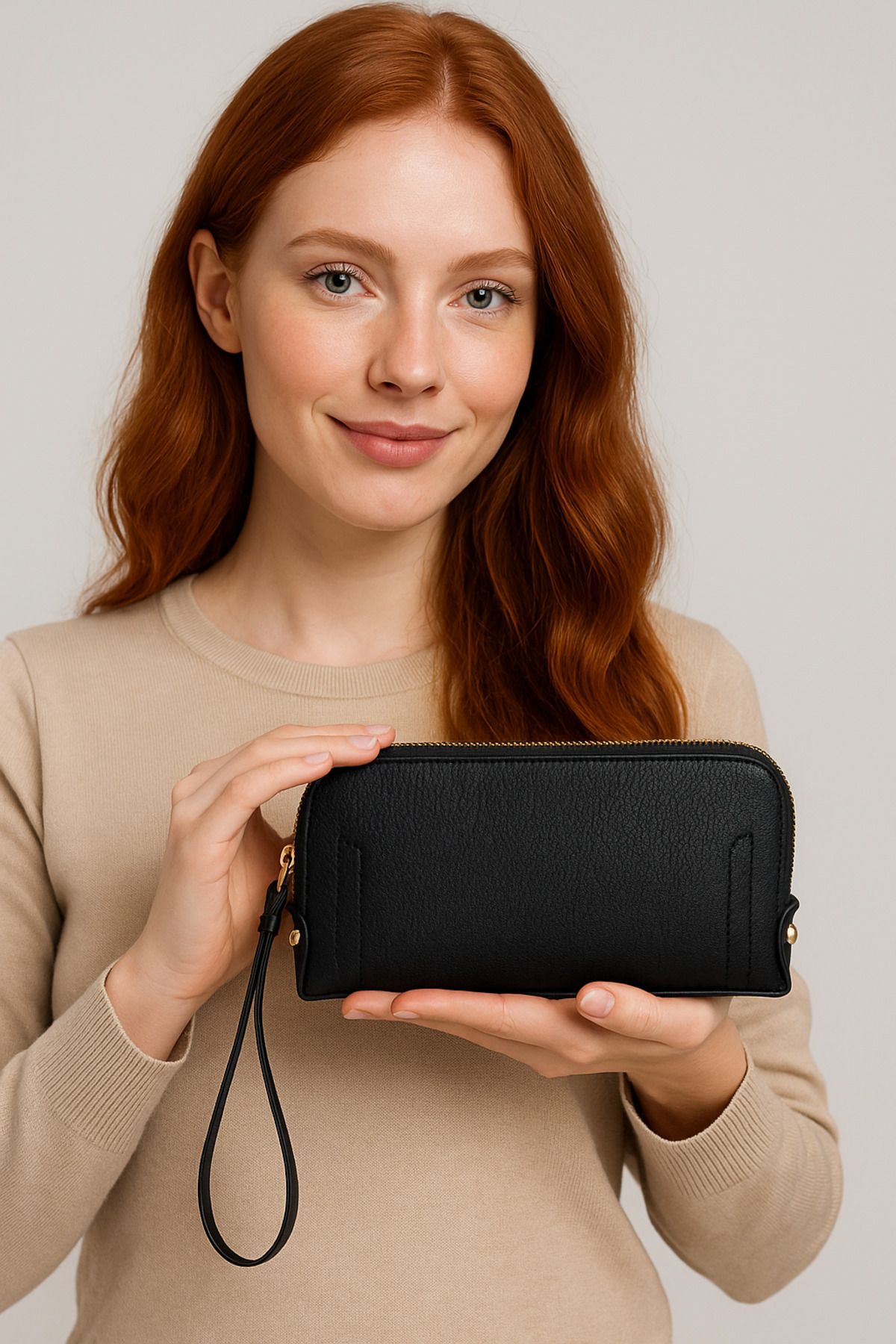 lizy's Çanta içi cüzdan portföy makyaj çantası clutch