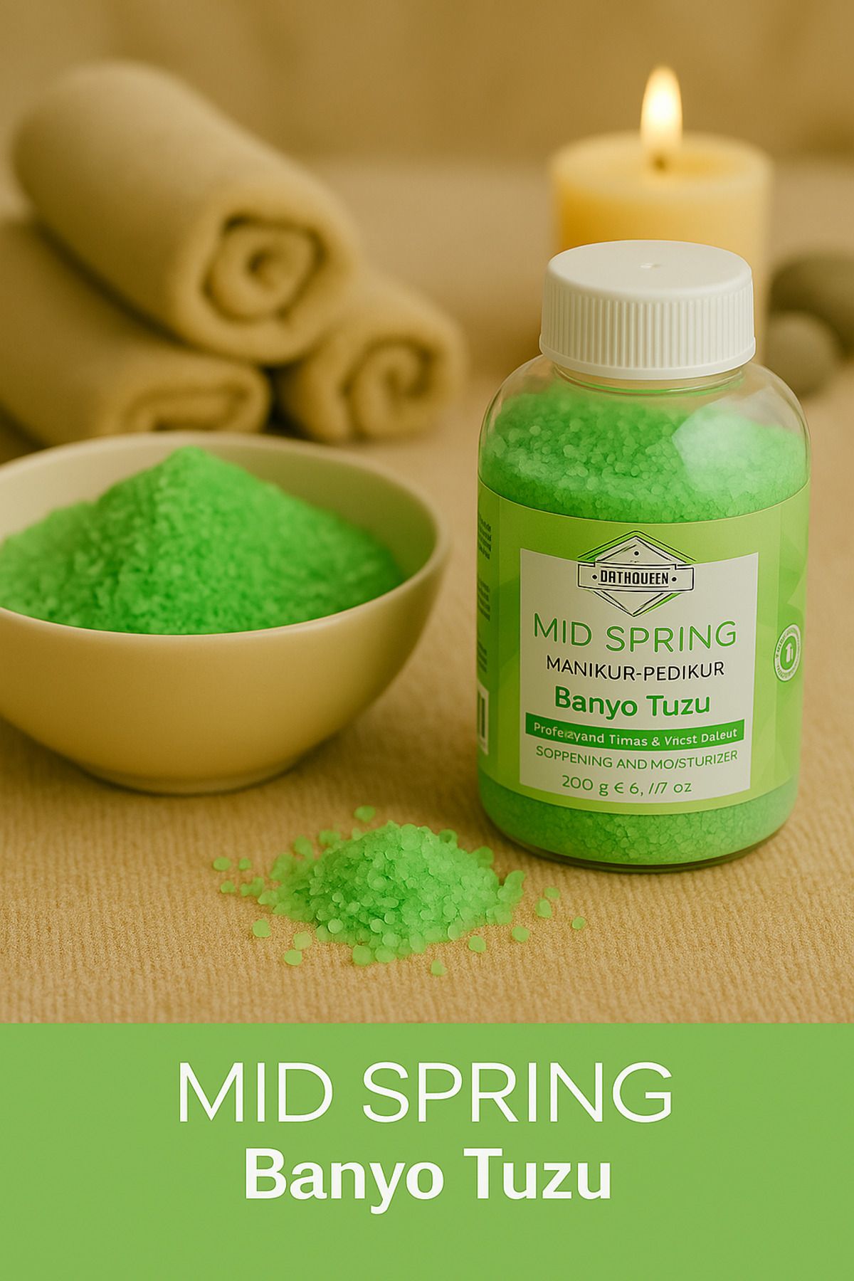 naturgleam Mıd Sprıng Manikür Pedikür Banyo Tuzu 200gr (EPSOM SALT)