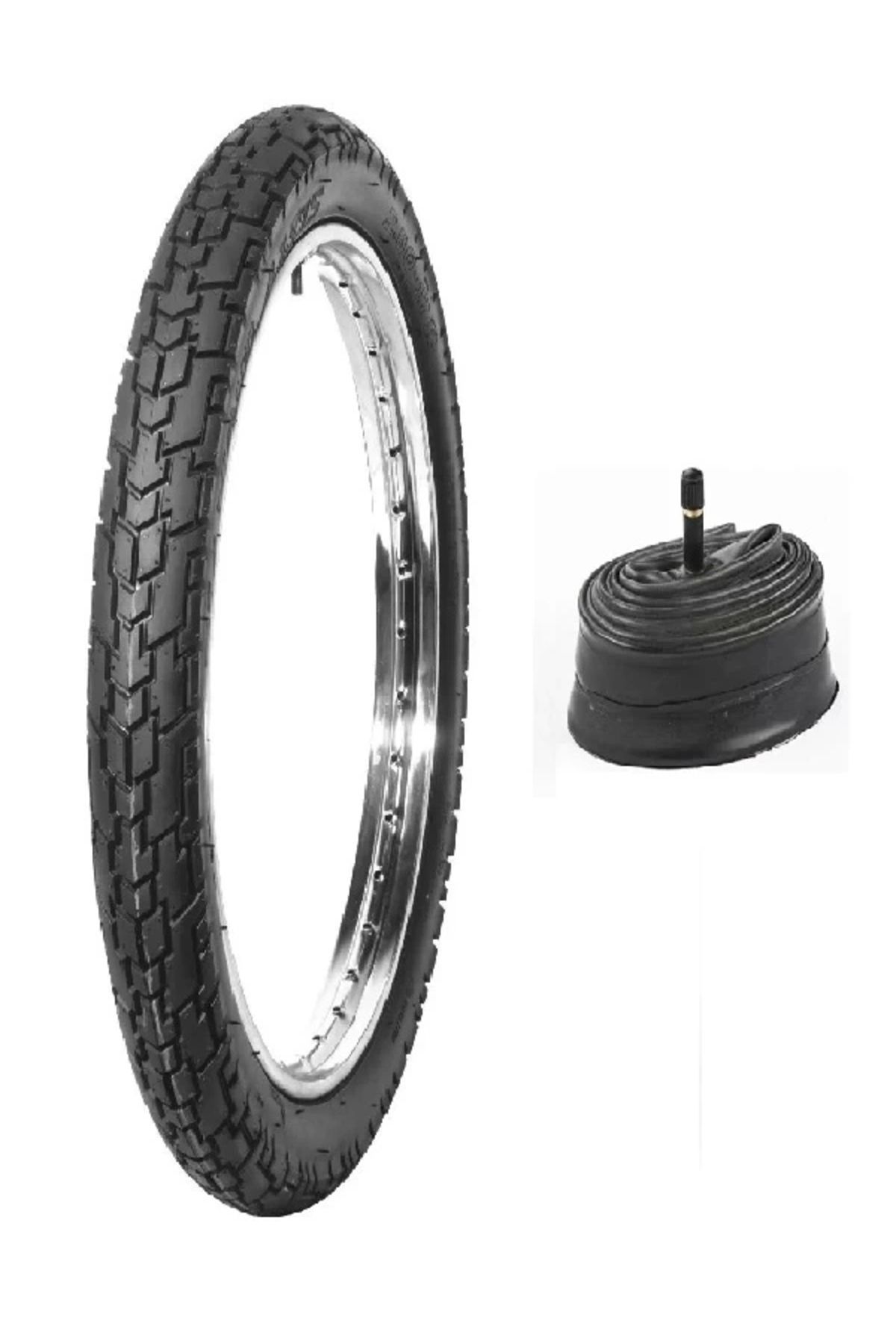 DIAMOND 18 Jant 2.50-18 Motosiklet Dış Lastiği R 6PR + KRT Marka İç Lastik Seti