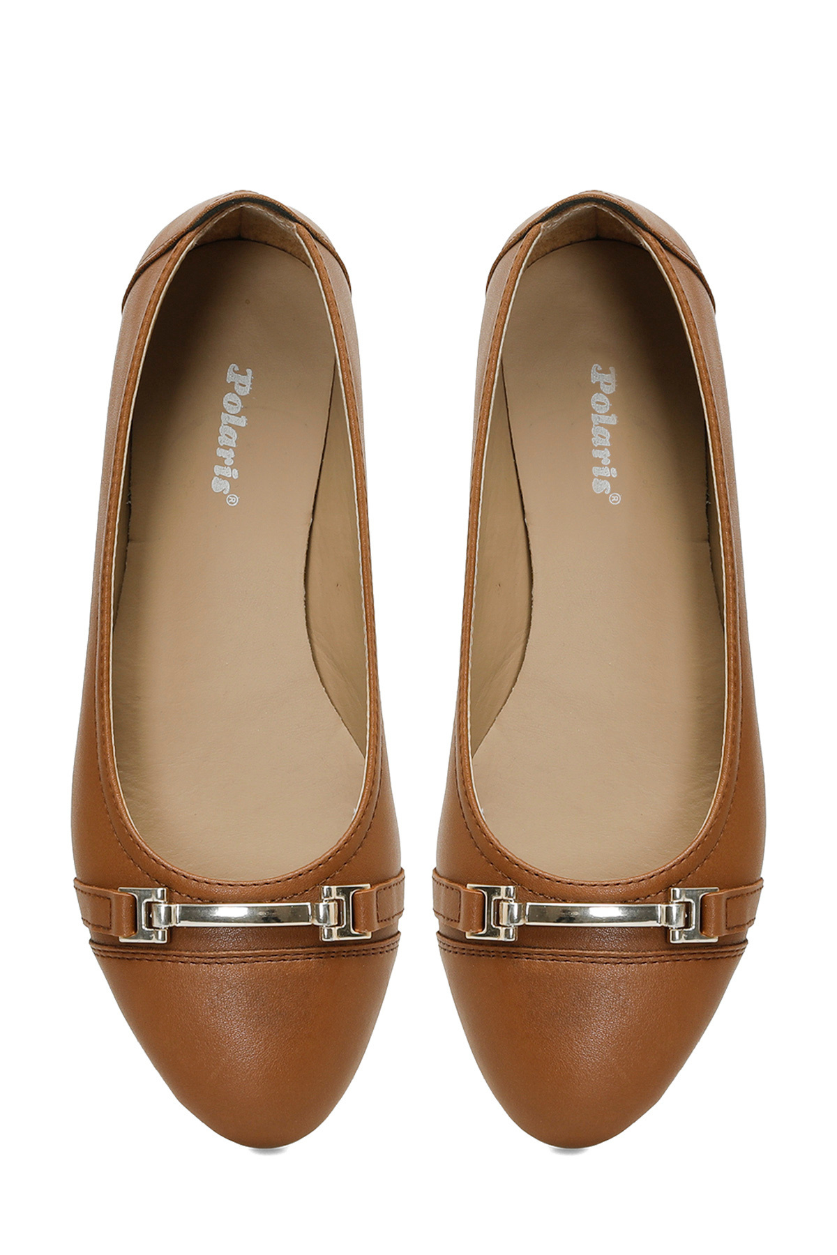 Polaris-325001.Z 5Fx Tan Women's Ballerinas 4