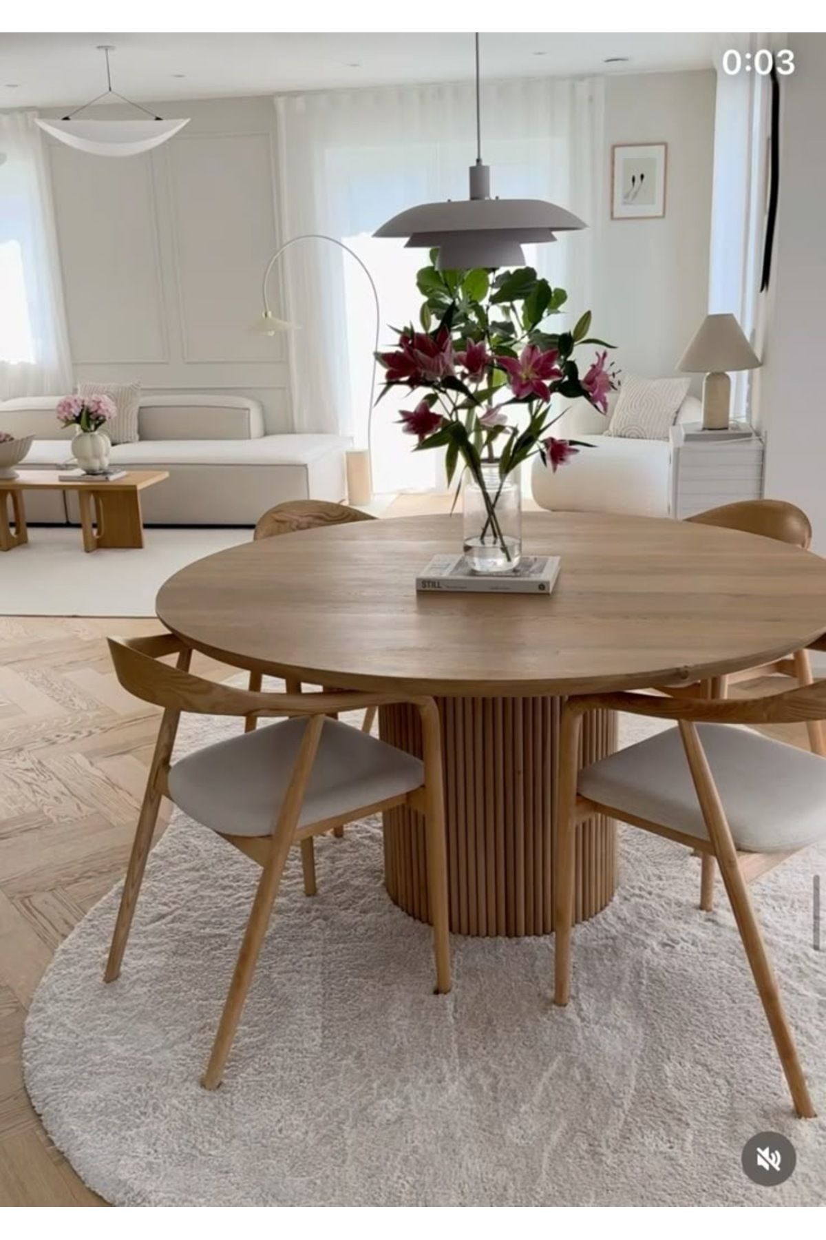 MCNdesign Aac Yuvarlak Fıçı Masa 3300
