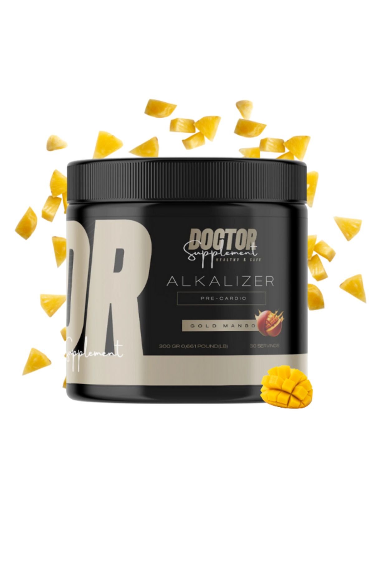 DR SUPPLEMENT Golden Alkalızer 300 gr 30 Servis Mango Aromalı