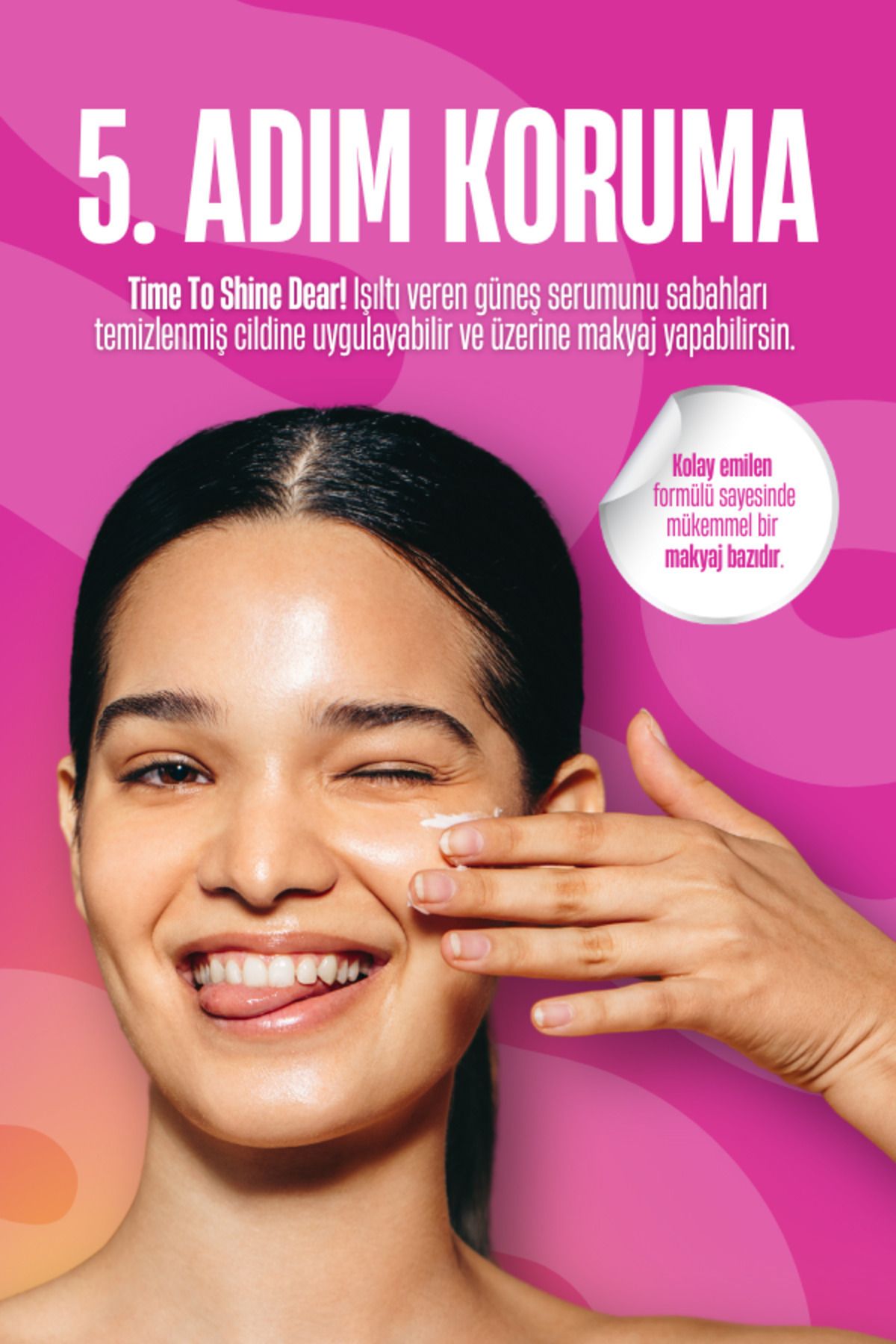 short story-Time to Shine Dear! - Spf50+ Multi Formula with Sun Serum, Vitamin C and Ceramide 30 ml 6