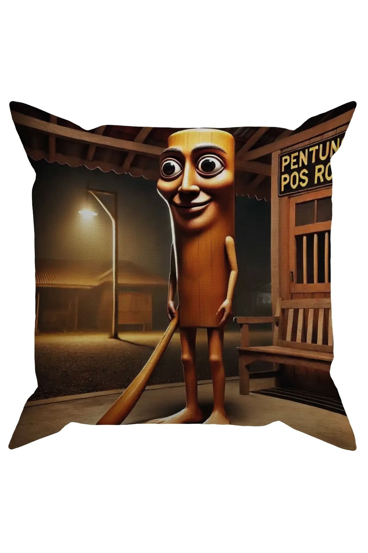 lakeyf tung tung tung sahur 45*45 kırlent kılıfı