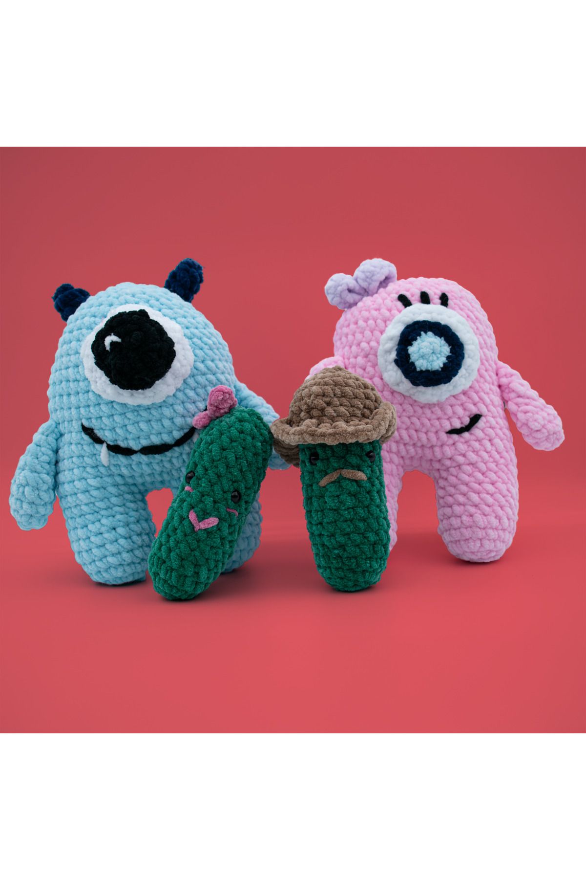 Self Date Akşamı Koleksiyonu Örgü Öğrenme Seti Amigurumi Kiti Kendin Yap Örgü Oyuncak Tığ Seti
