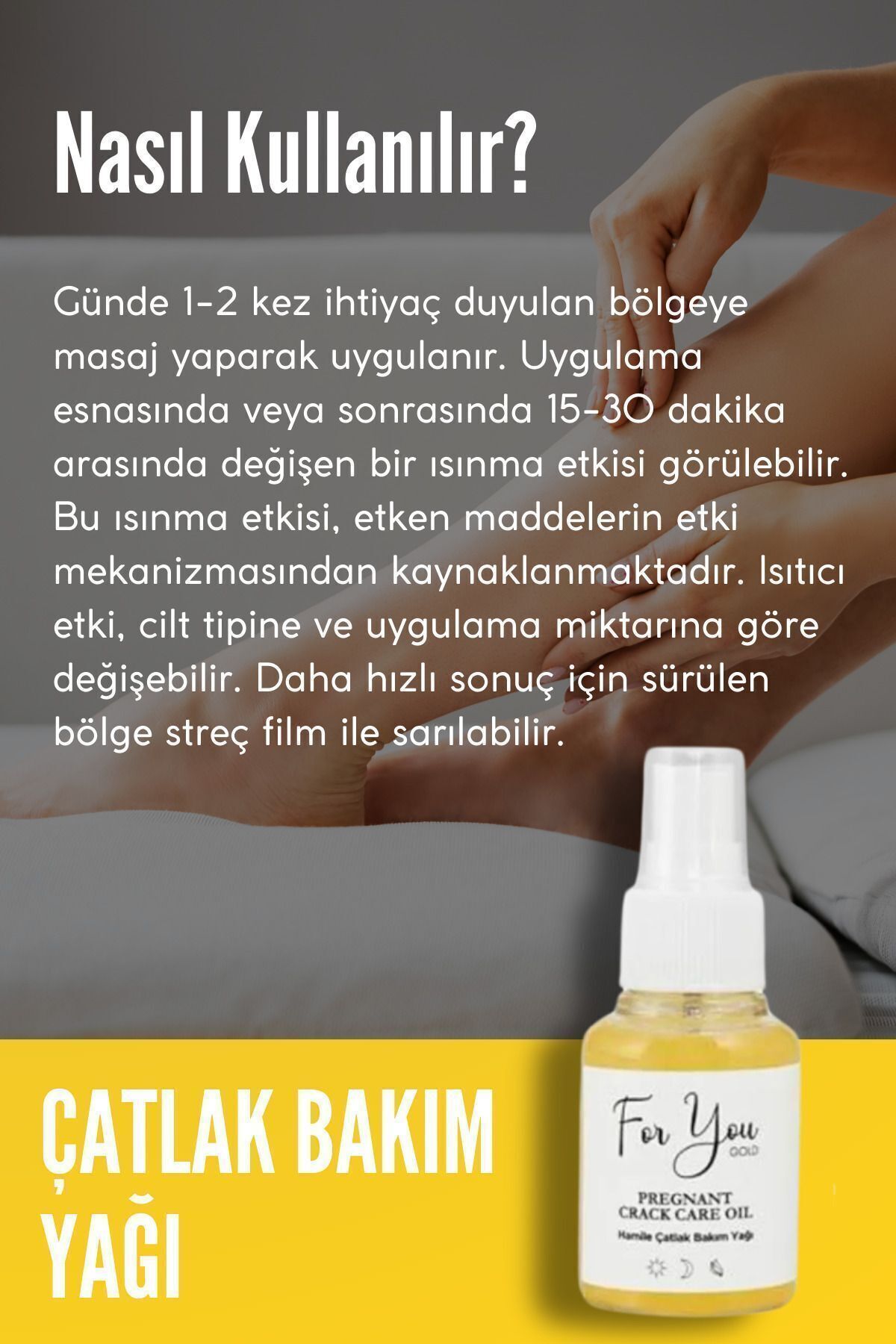 Çatlak Karşıtı Cilt Bakım Yağı & Hamile Çatlak Bakım Yağı — TYCDZAT74N170265123678236 — تصویر 9 از 9